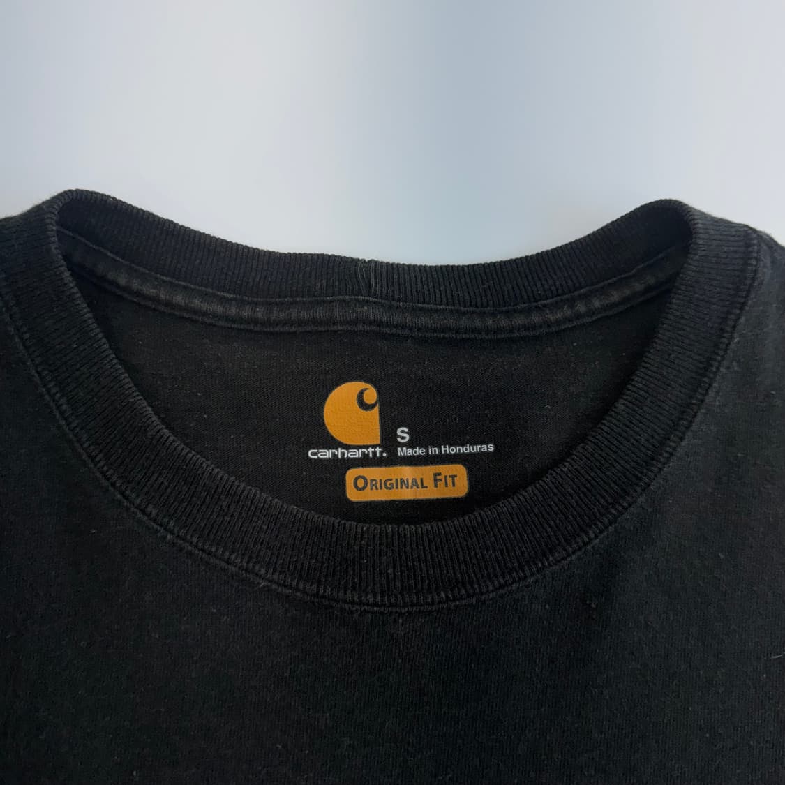 Carhartt 칼하트 원포켓 블랙 반팔 상품이미지5
