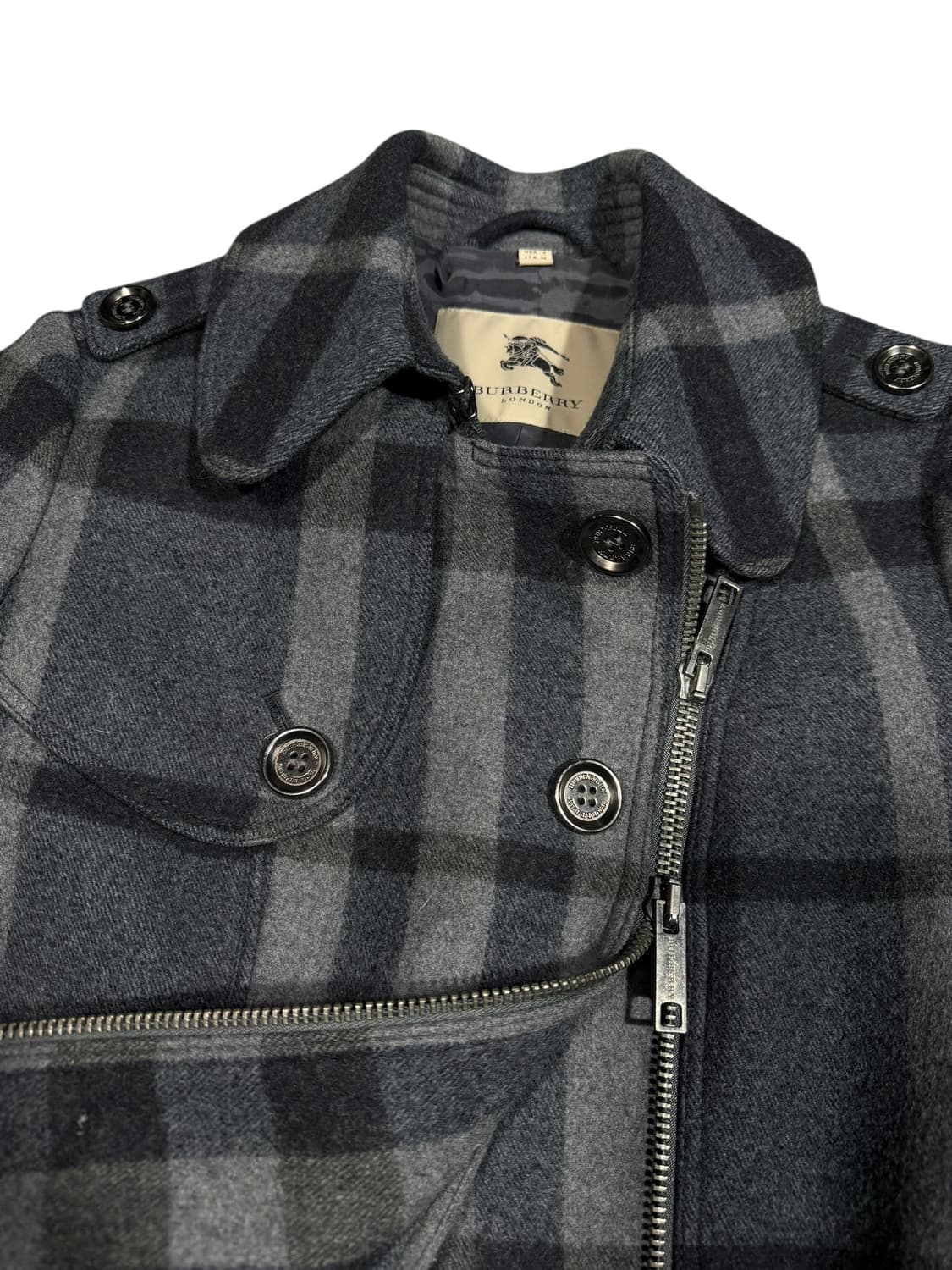 Burberry 버버리 2way 울 더블 자켓 상품이미지3