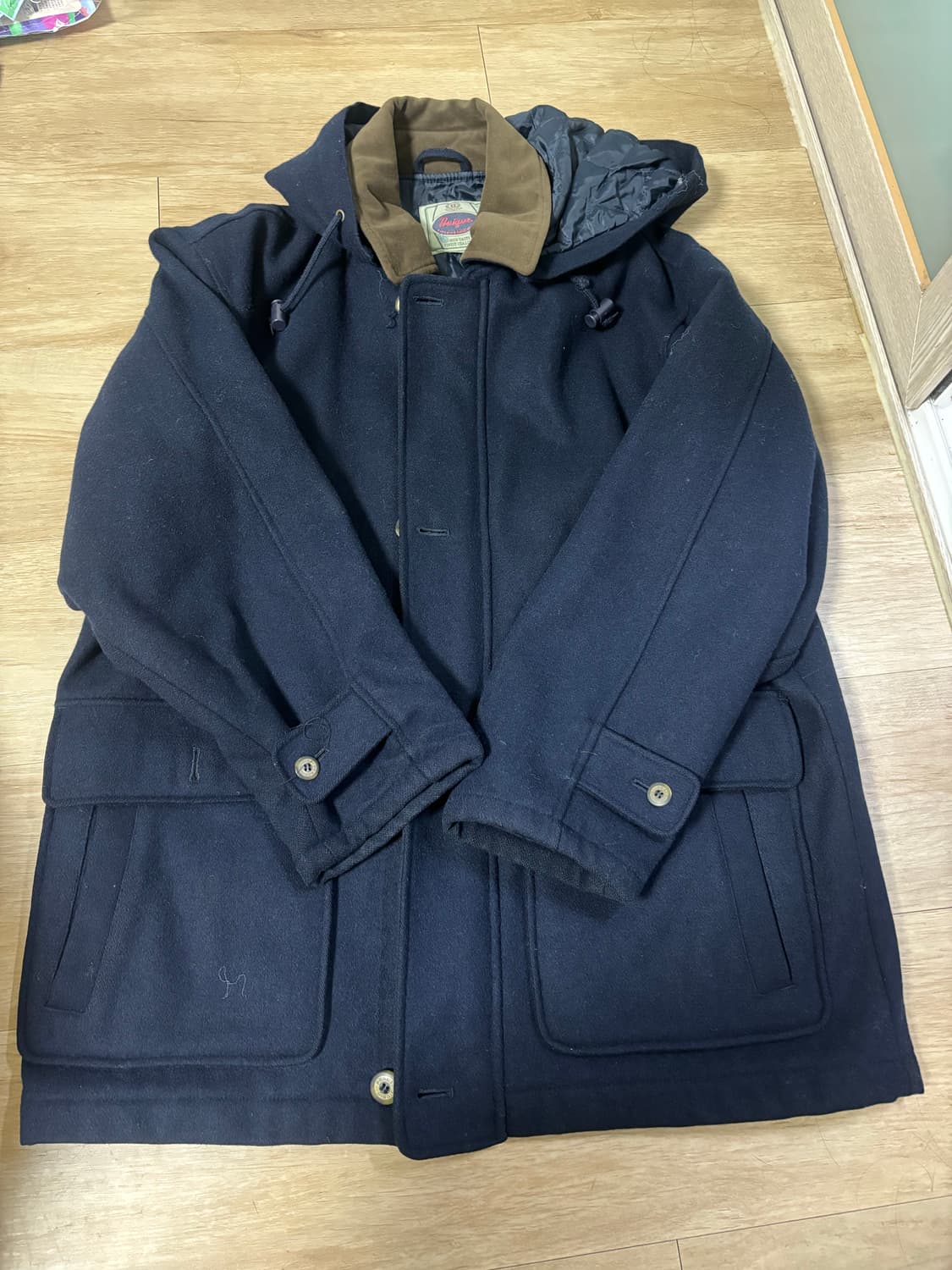 네이비 코트 상품이미지1