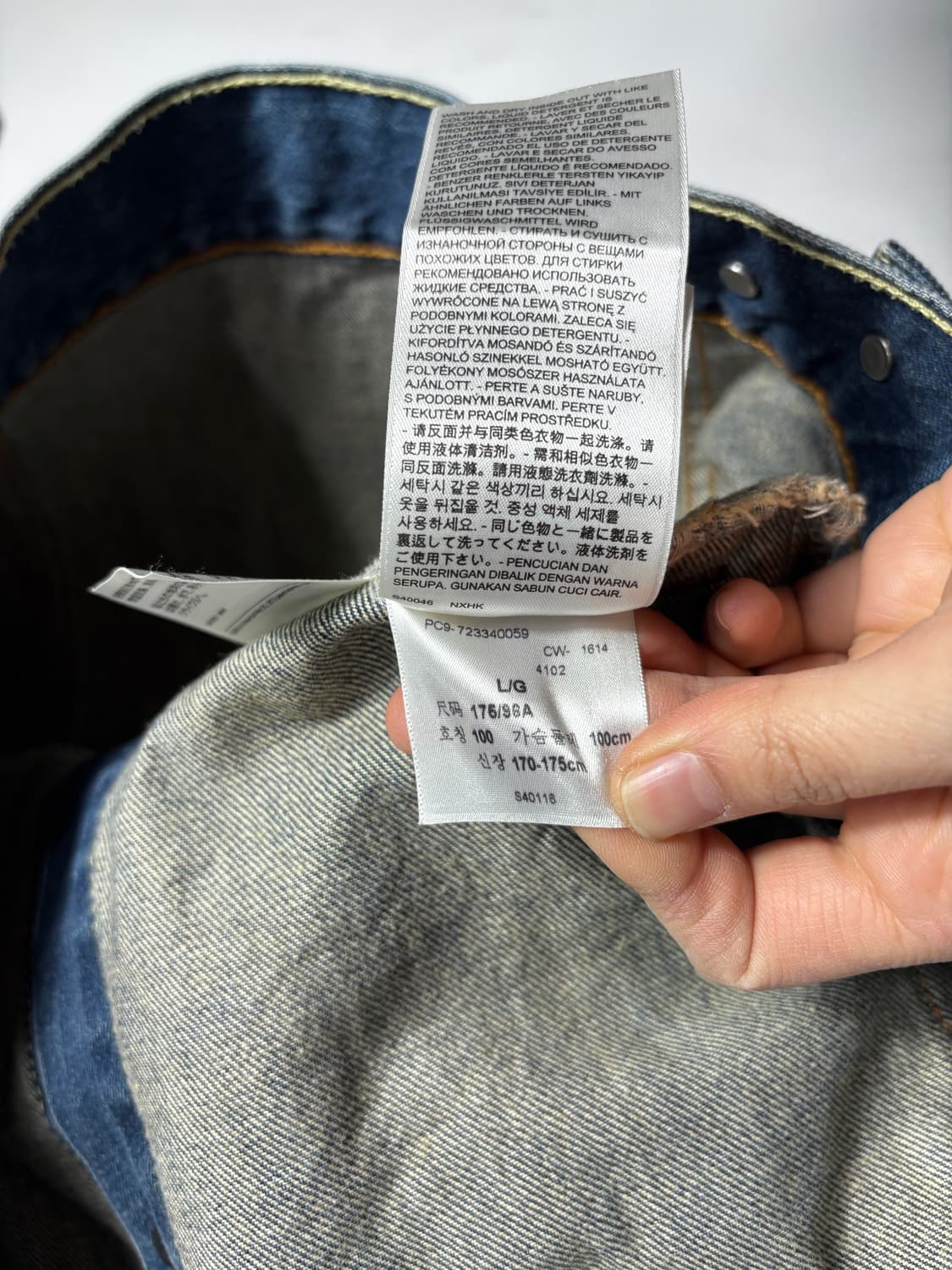 Levis 리바이스 3세대 중청 데님 트러커 자켓 상품이미지4