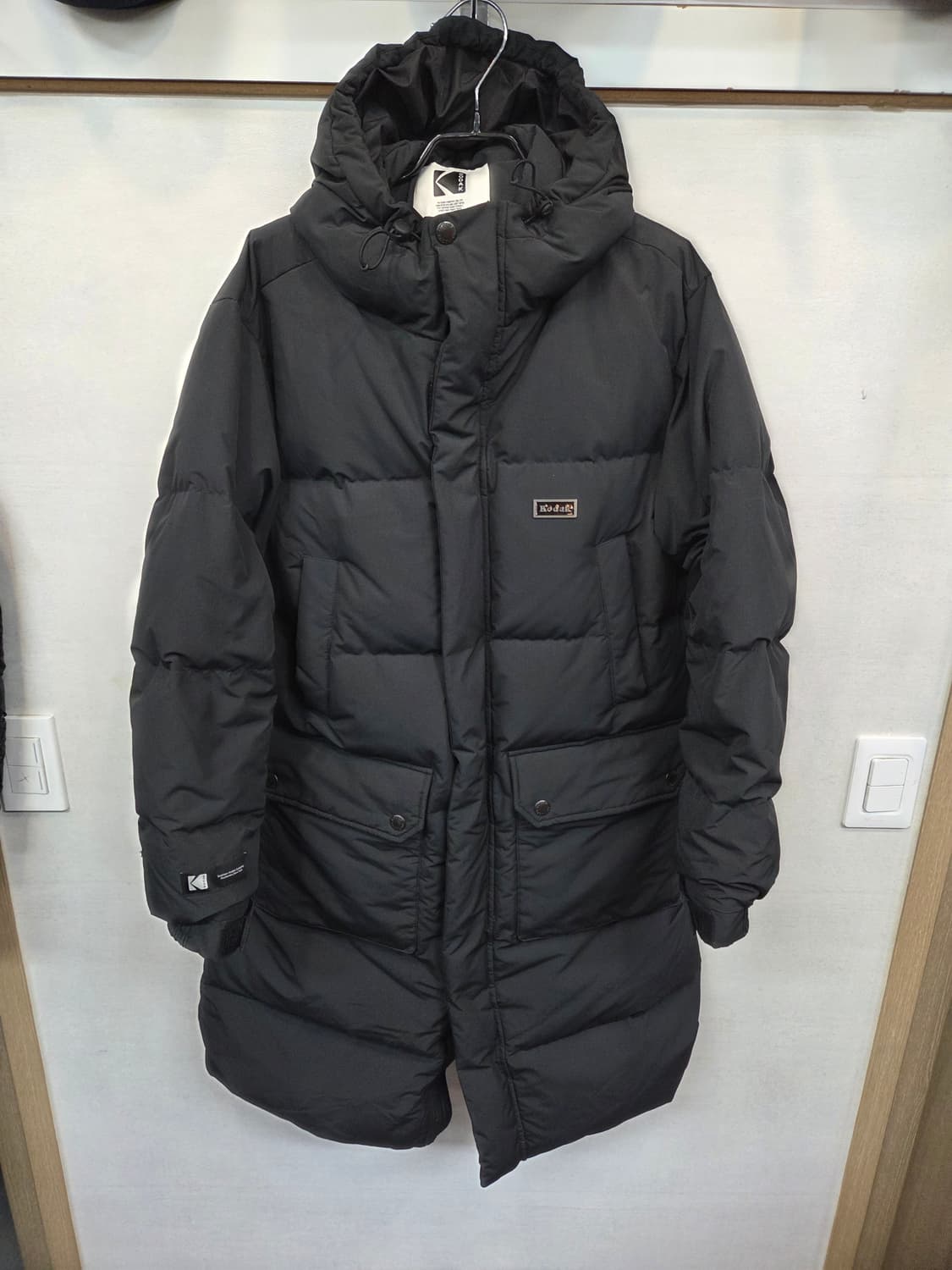 코닥 에센셜 스텐넥 덕다운 롱패딩 s 상품이미지1