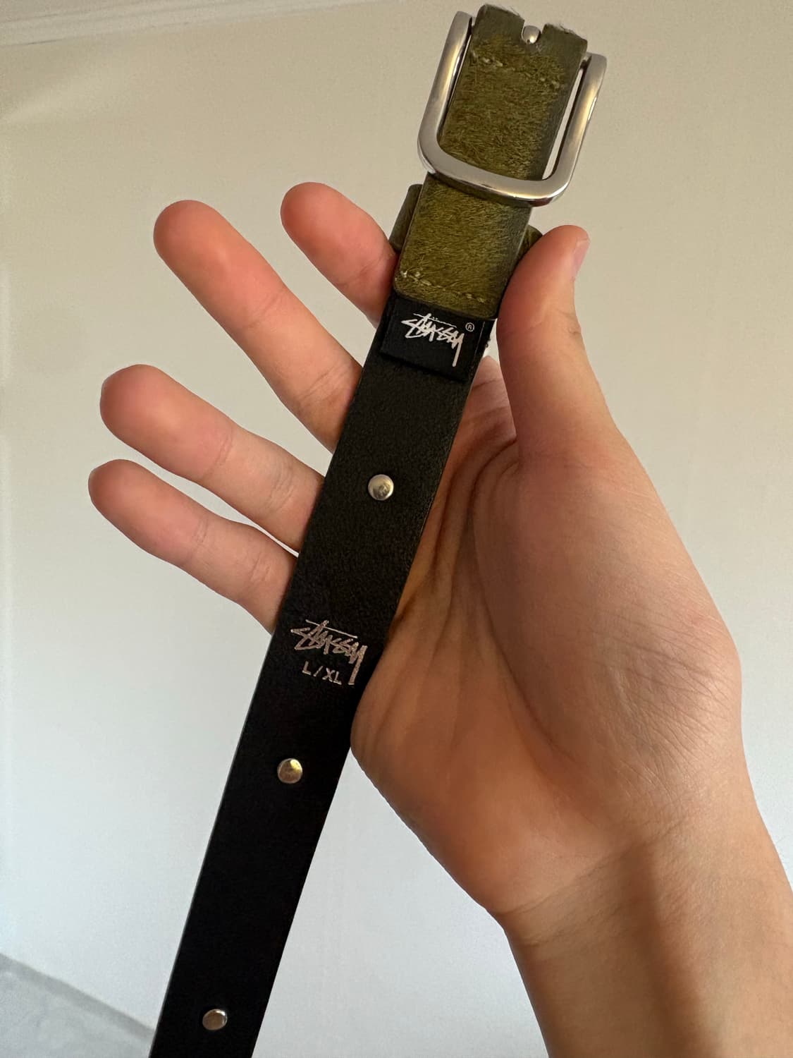 스투시 스웨이드 벨트 상품이미지2