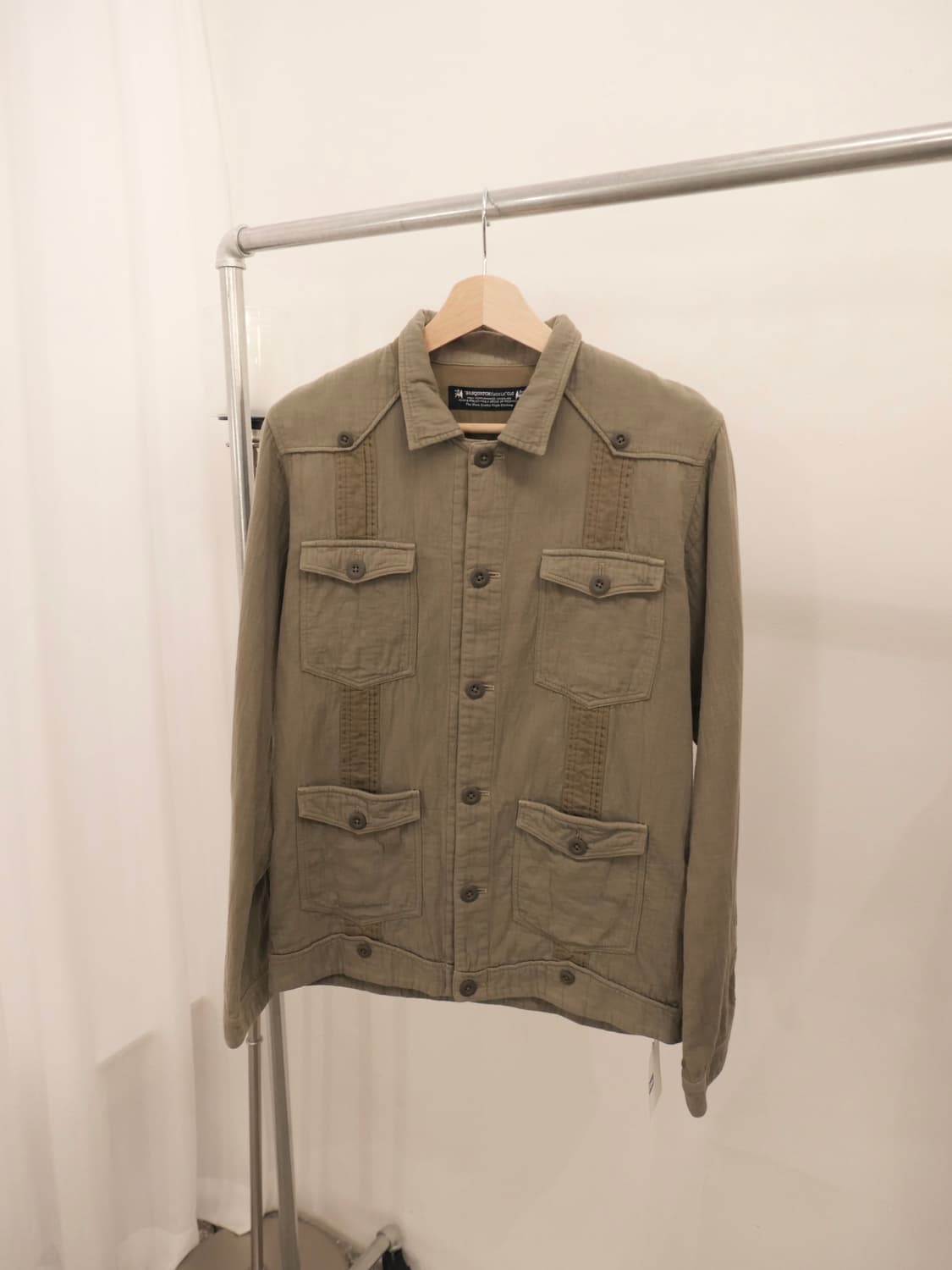 사스콰치패브릭스 코튼 포켓 셔츠 상품이미지1