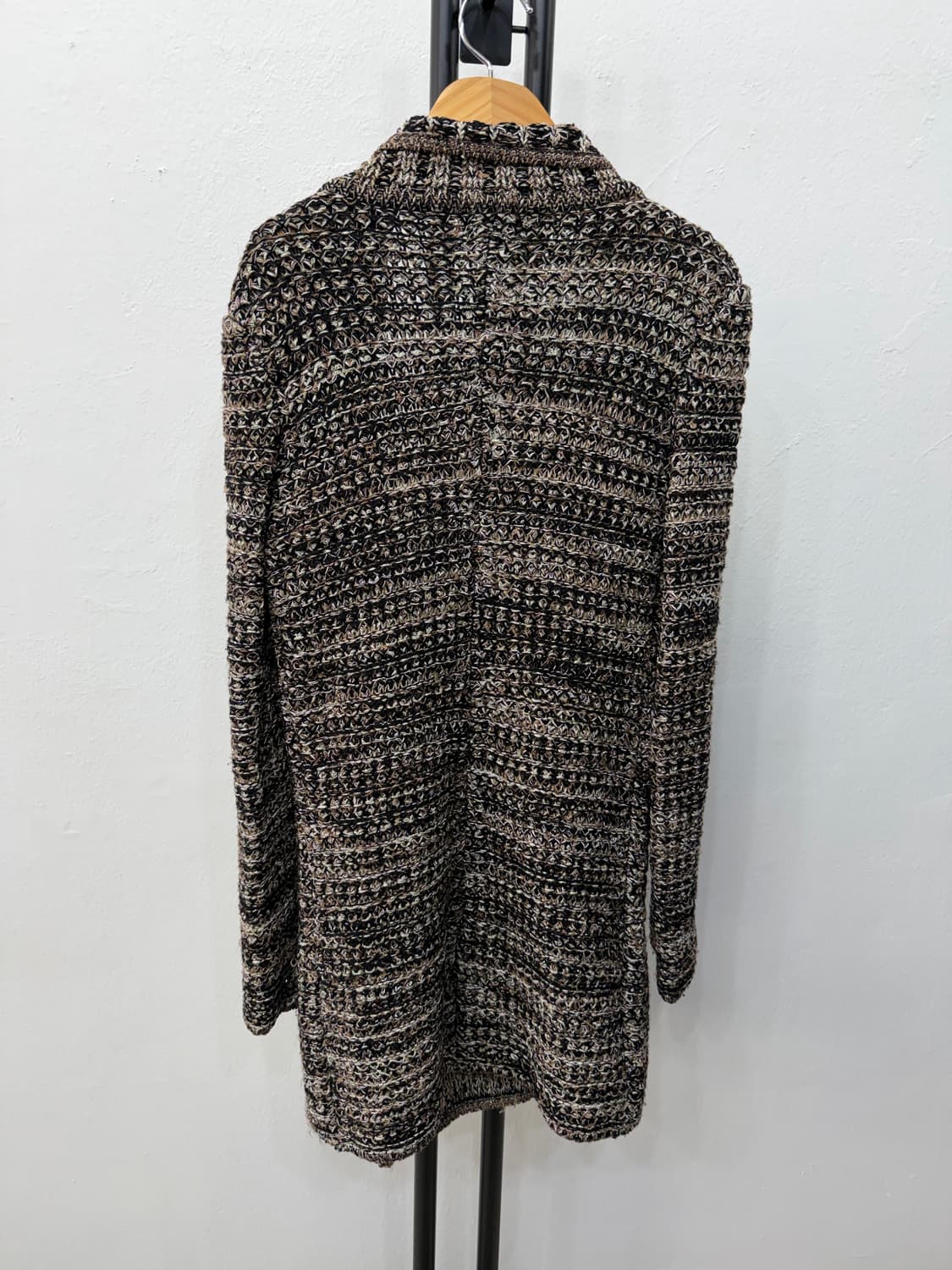 정품) TIME 타임 한섬 믹스 짜임 니트 가디건 90F 상품이미지5