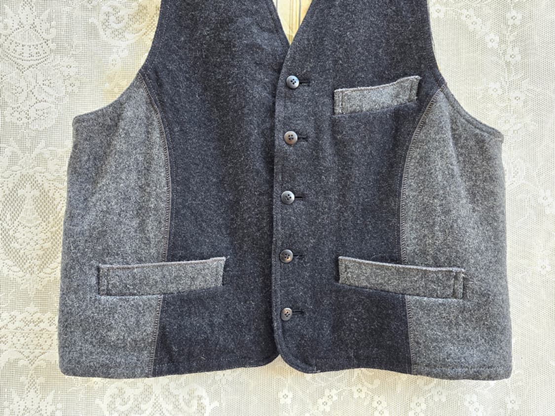 타케오 키쿠치 울 베스트 (made in japan) 상품이미지3