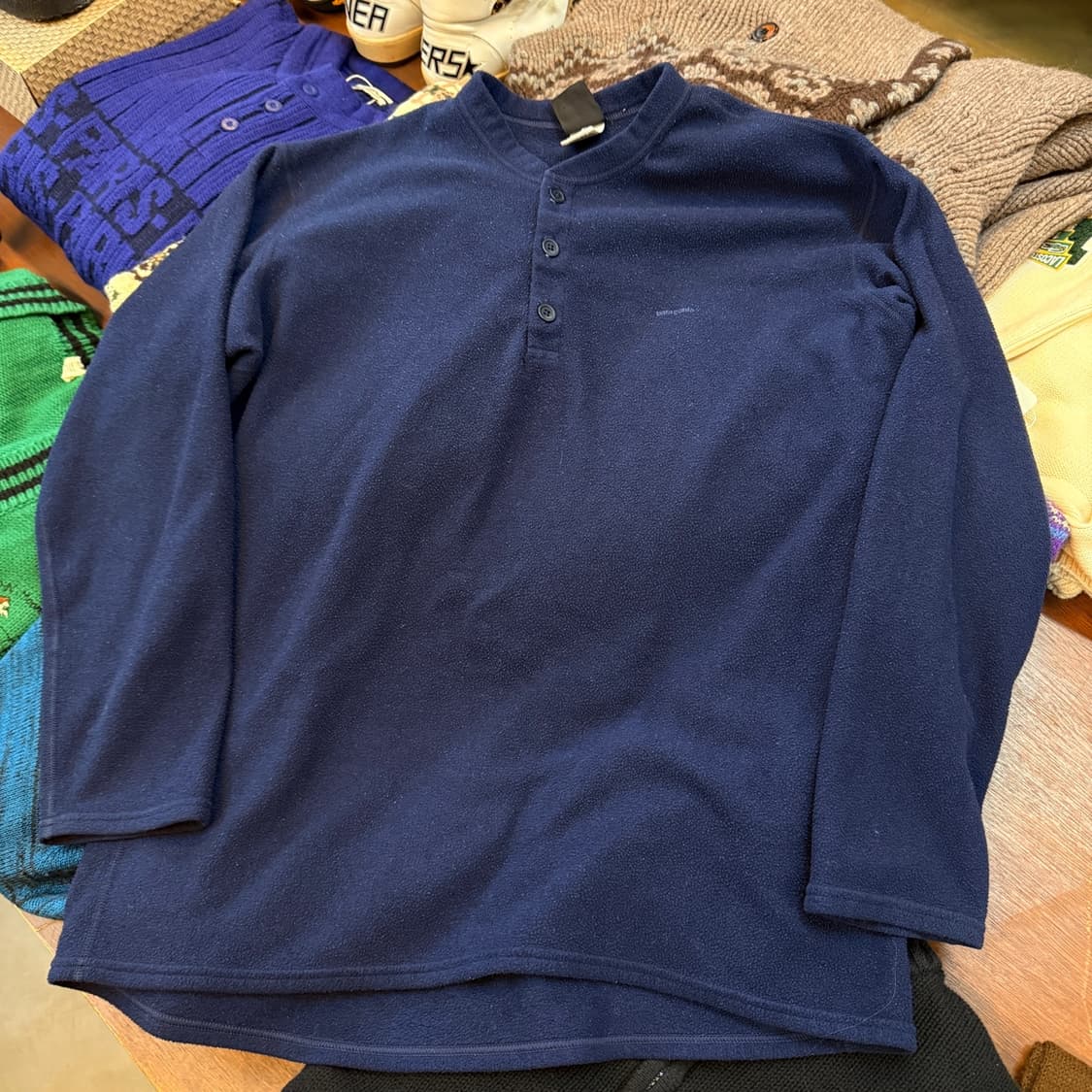90S 파타고니아 캐플린 캐필린 플리스 헨리넥 L 상품이미지1