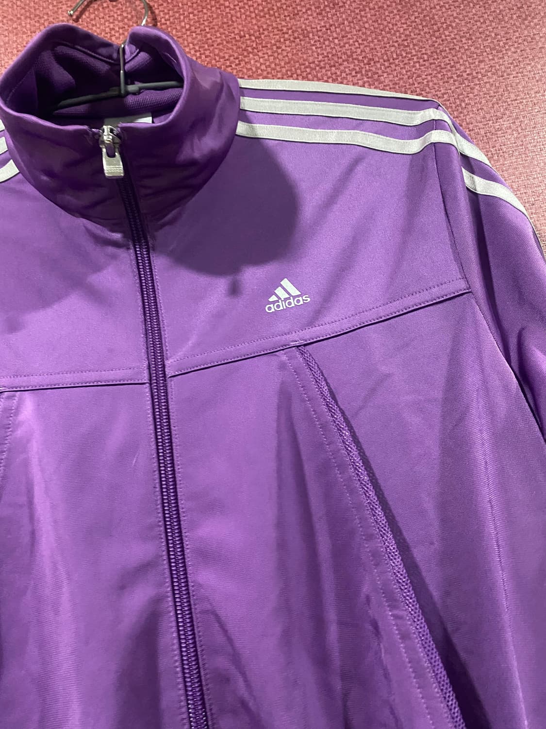 Y2K 아디다스 보라색 트랙 자켓 상품이미지2