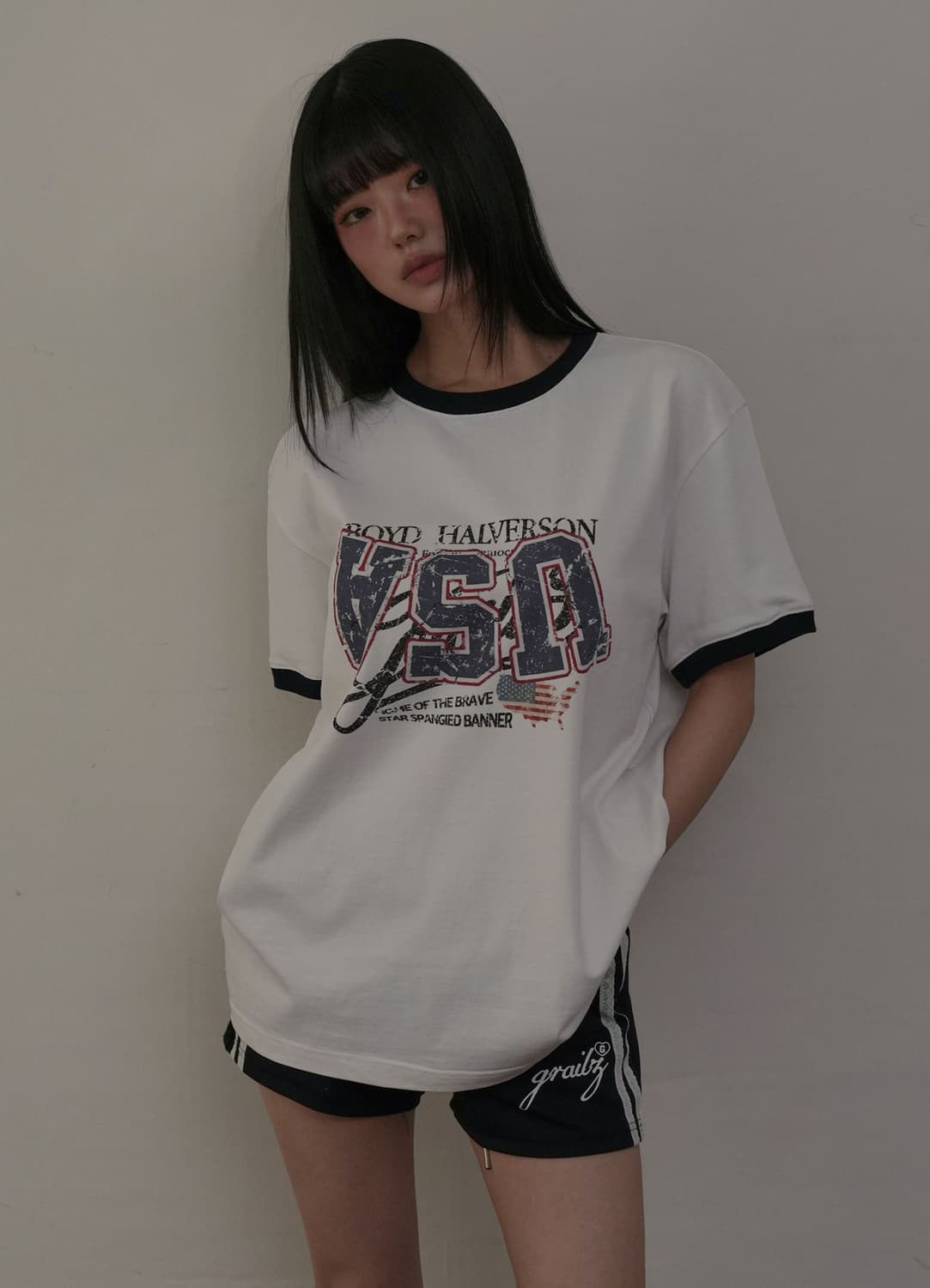 그레일즈 링거 반팔 티셔츠 링거티 2 상품이미지3