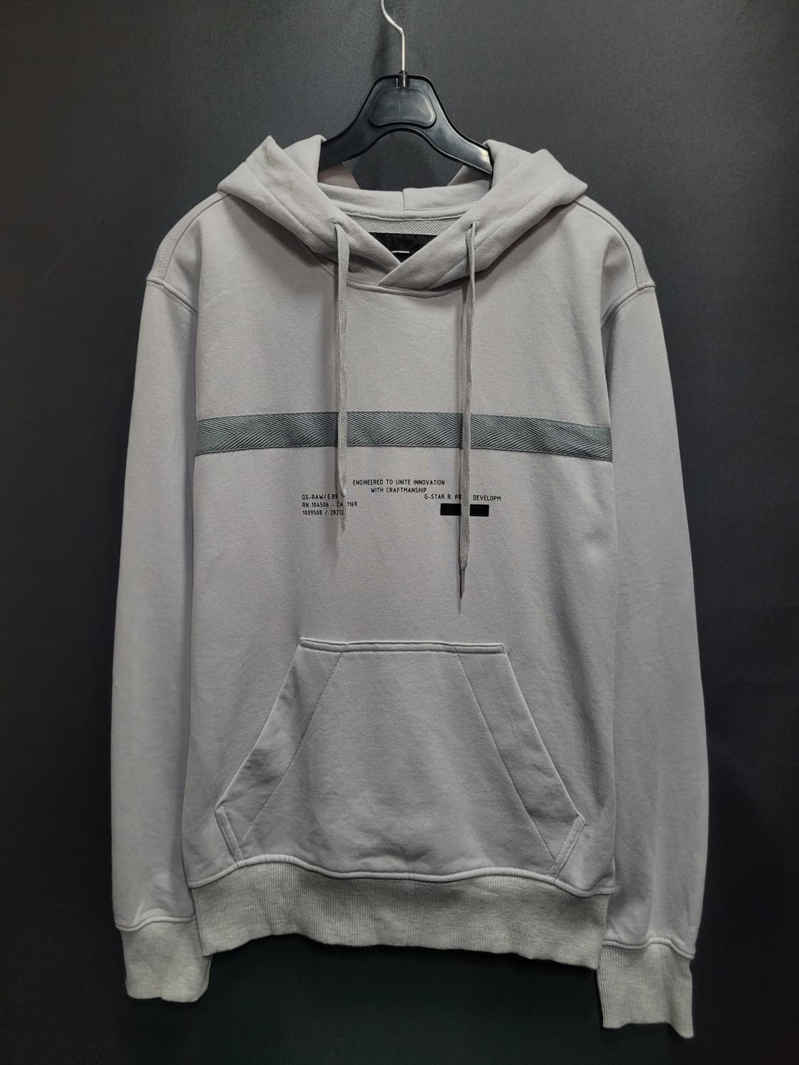 G-STAR RAW Unisex Tape Hooded Sweater 상품이미지1