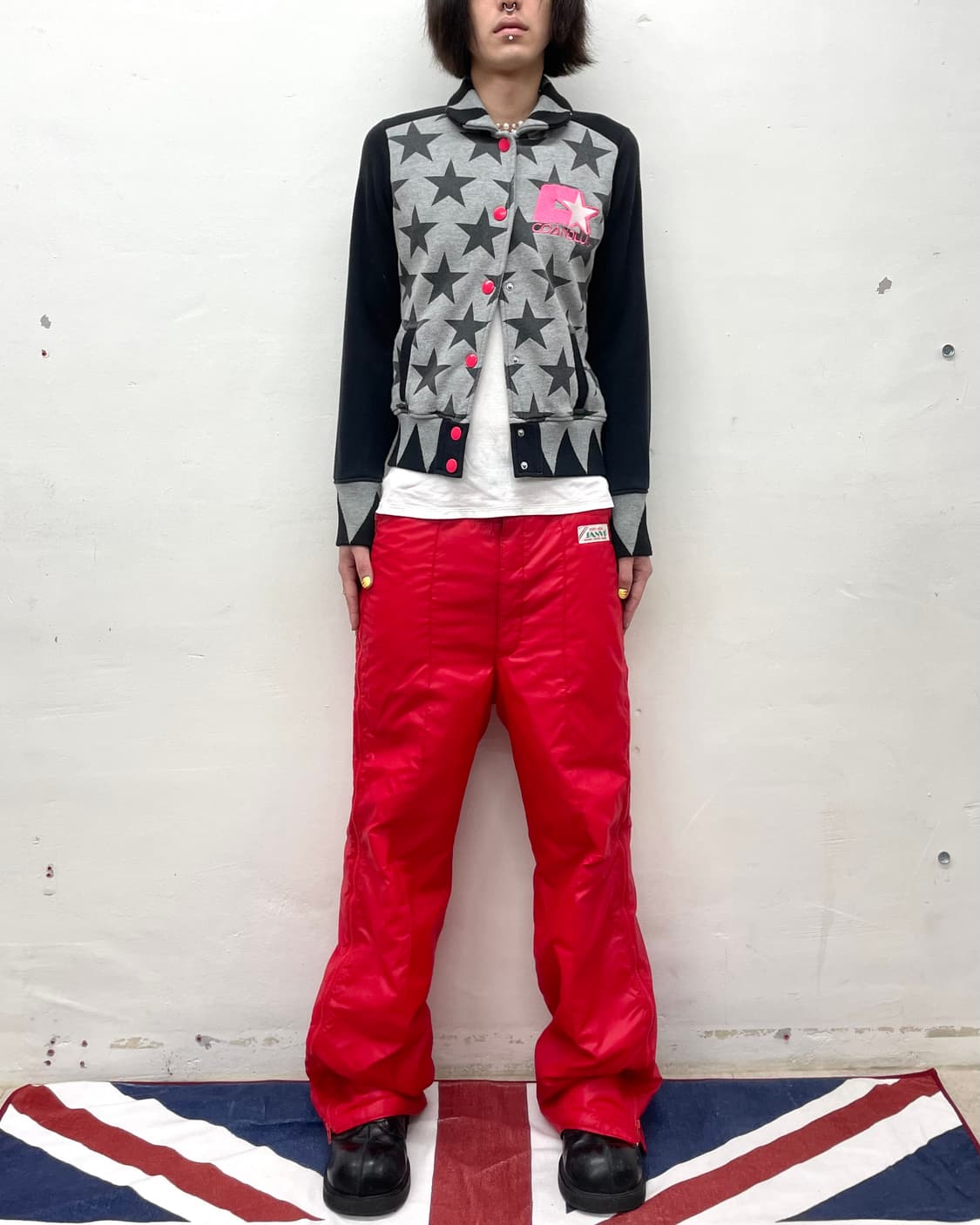 CO&LU Star Grey Stadium Jacket  상품이미지3