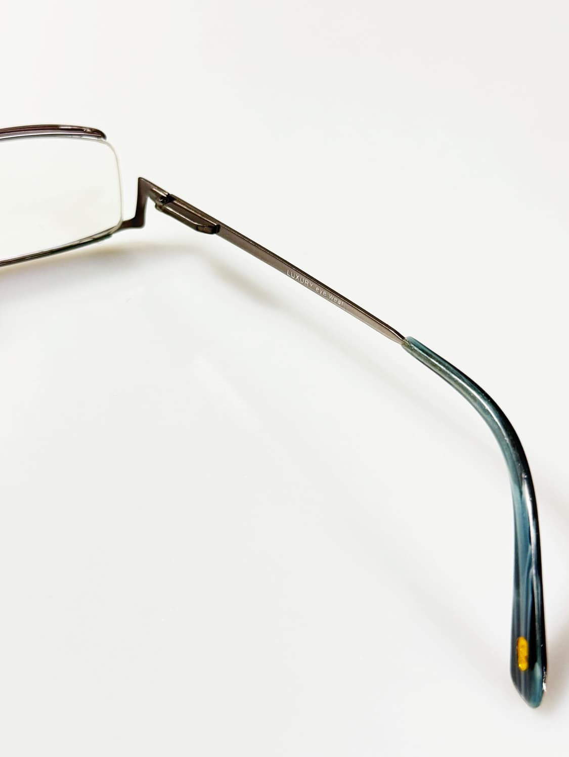 LUXURY OCCHIALI 언더림 스퀘어 메탈 빈티지 안경 상품이미지6