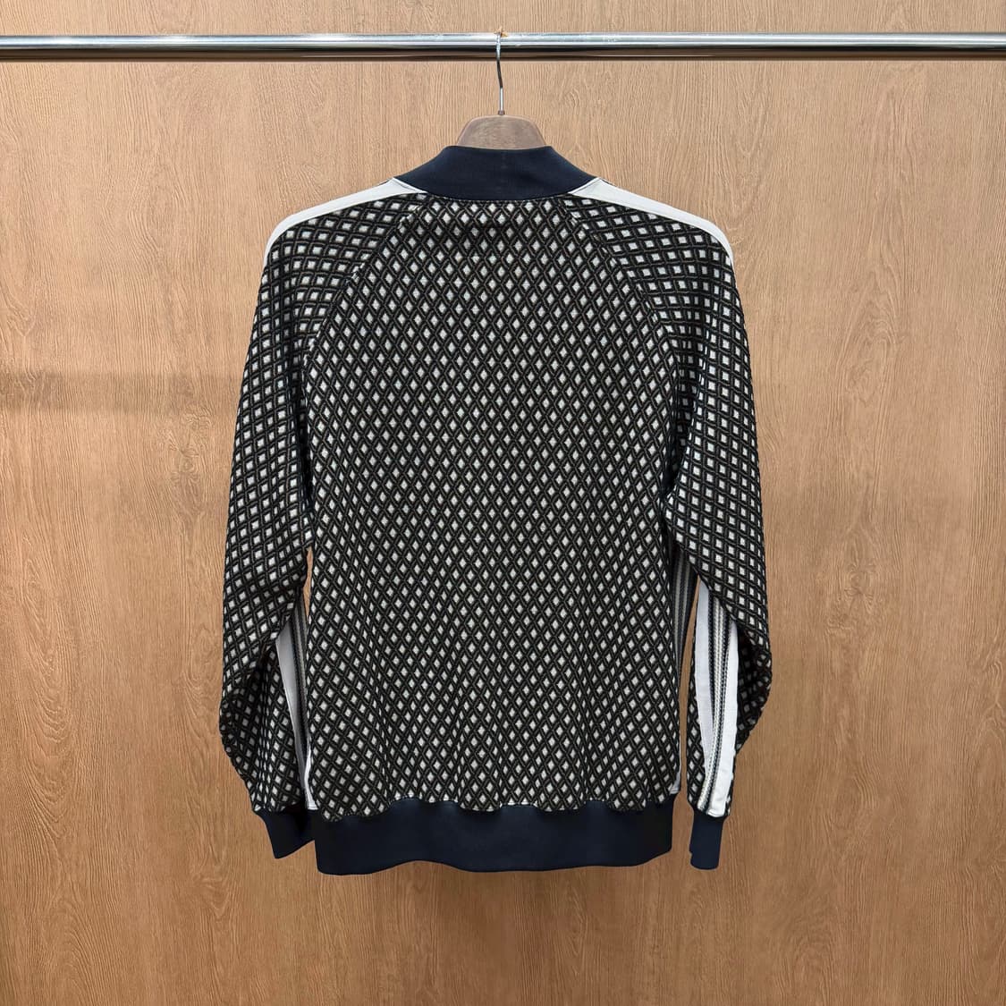 니들스 사스콰치패브릭스 집업 자켓 다이라 자카드 패턴 디테일 브라운 상품이미지3