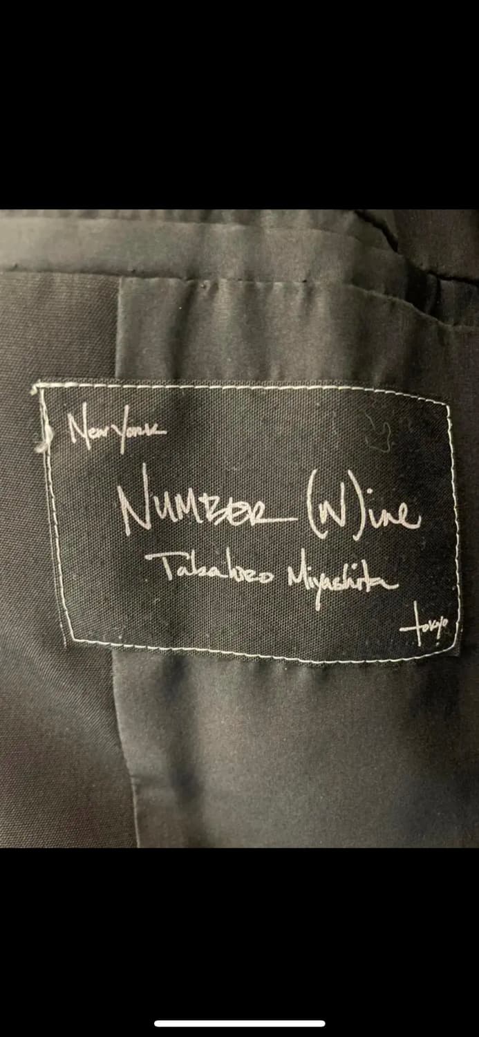 Number(n)ine 도킹자켓 상품이미지2