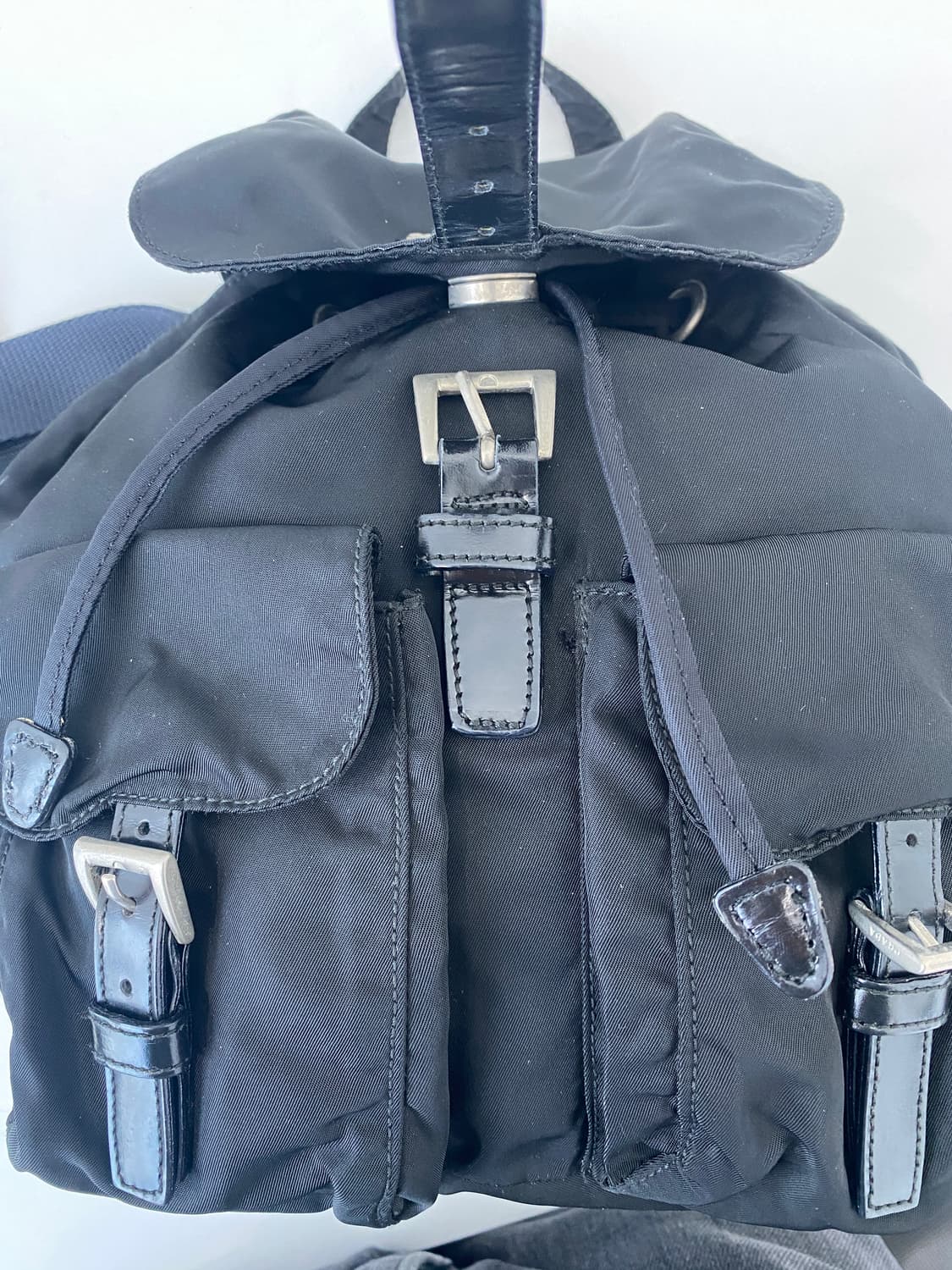 프라다 나일론 포코노 투포켓 스몰 백팩 상품이미지7