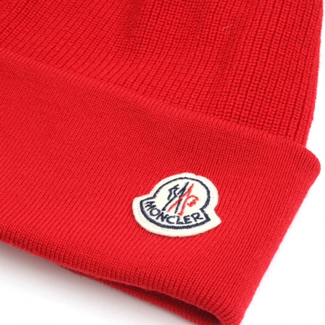 몽클레르 레드 순모 비니 모자 상품이미지4