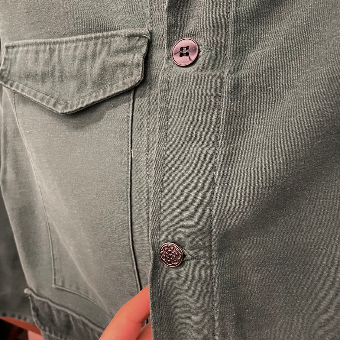 70s 프렌치 워크 자켓 / 빈티지 포켓 초어 자켓 상품이미지6