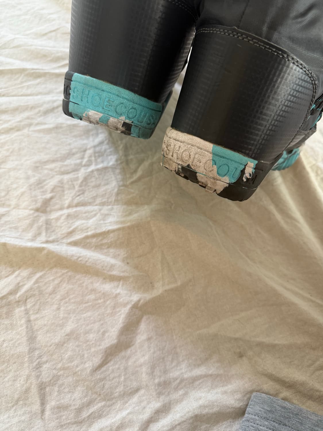 Y2k 빈티지 dc 털부츠  상품이미지3