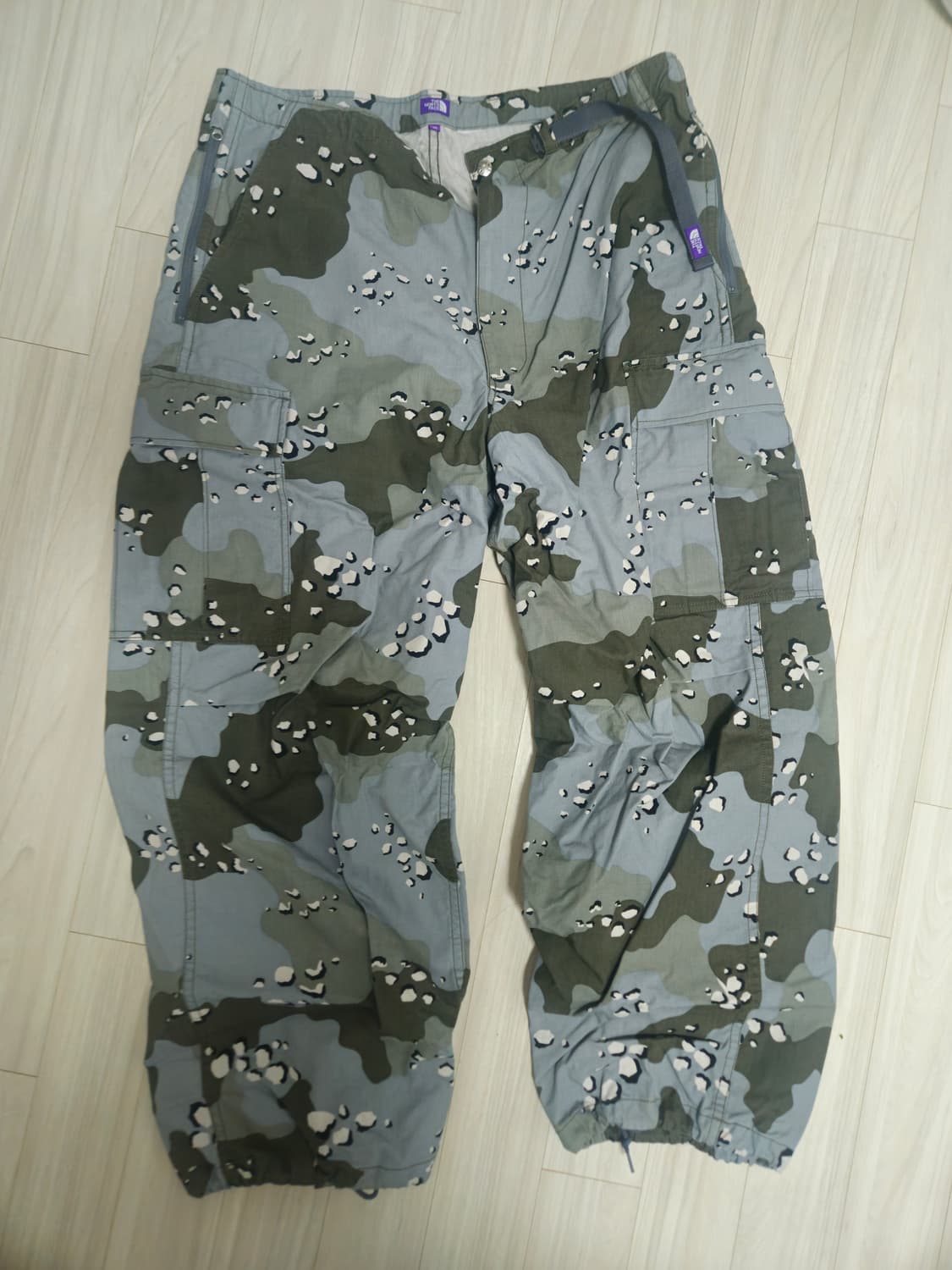 새상품, 36)노스페이스 퍼플라벨 모노 카모플라주 필드 팬츠  상품이미지1