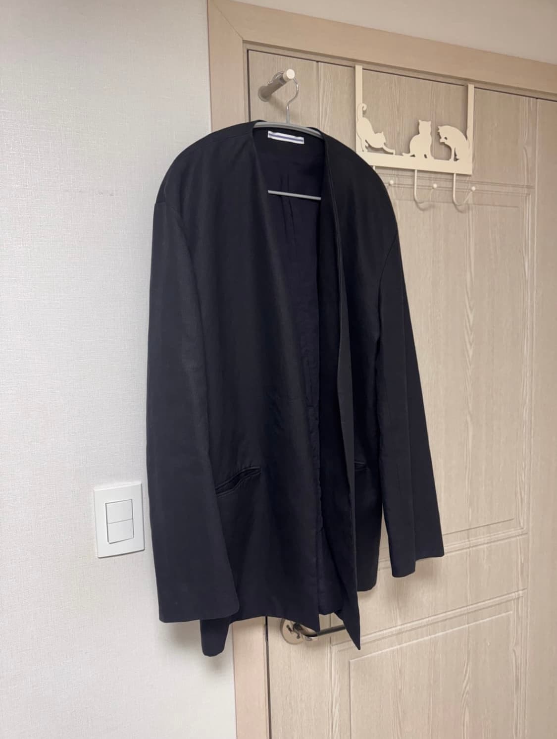 크리스타세야 카라리스 자켓 블랙 L 상품이미지1