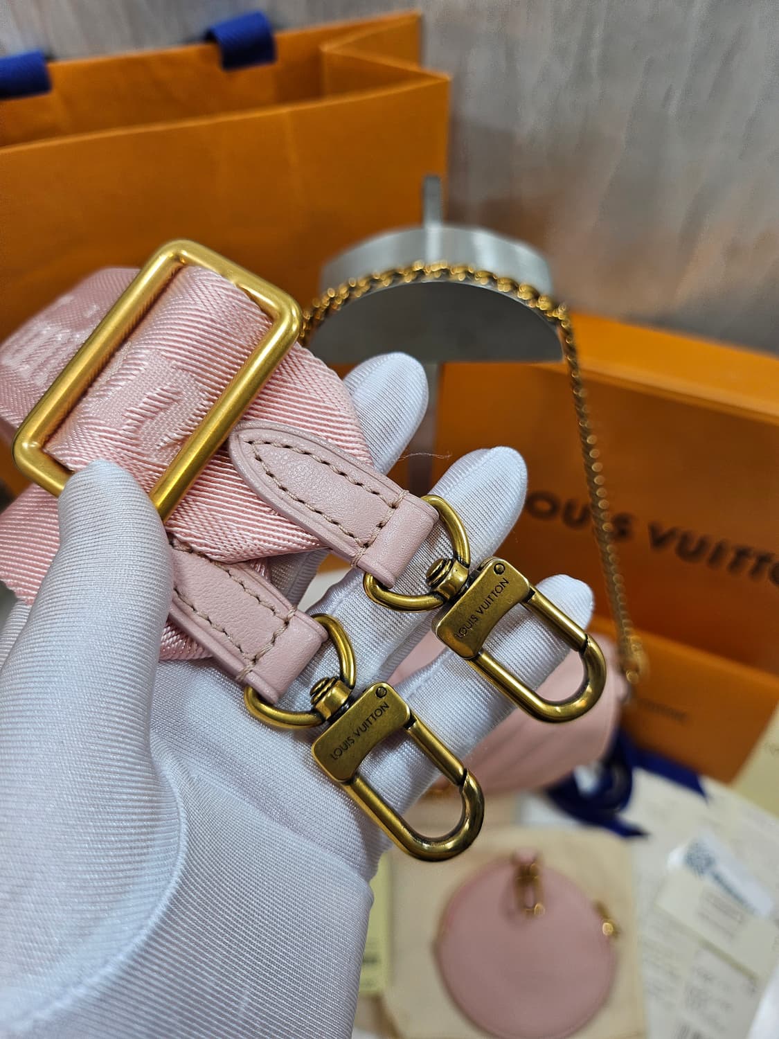 루이비통 뉴웨이브 멀티포쉐트 로즈발레린 상품이미지8