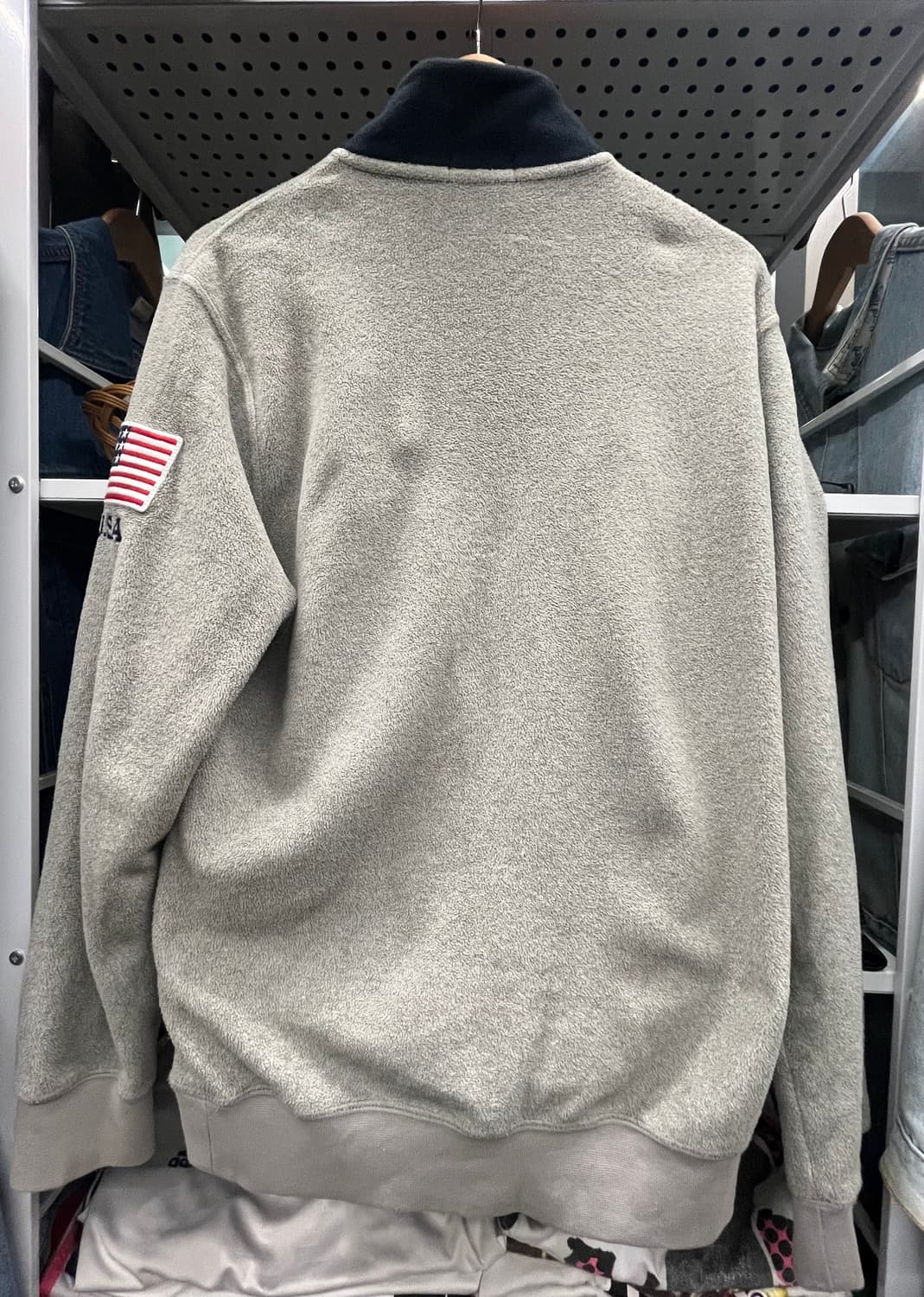 폴로 랄프로렌 플리스 하프집업 그레이 상품이미지6