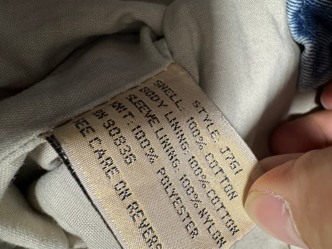 [2XL] Port Authority 데님 바시티자켓 상품이미지4