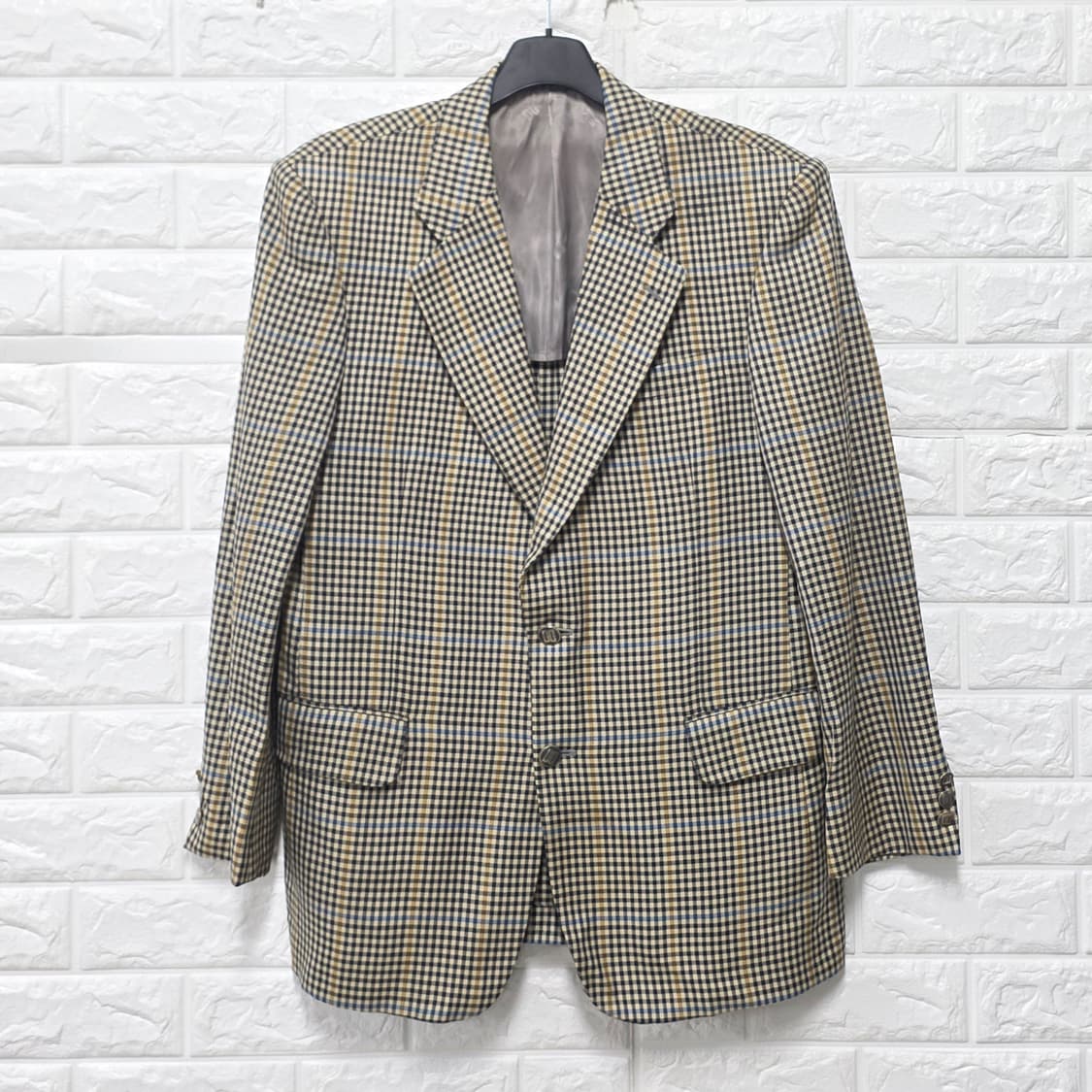 닥스 DAKS 체크 블레이저 자켓 XL 상품이미지1