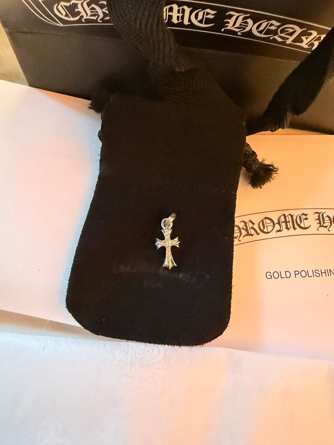 크롬하츠 18k 화이트골드 베이비펫 상품이미지2