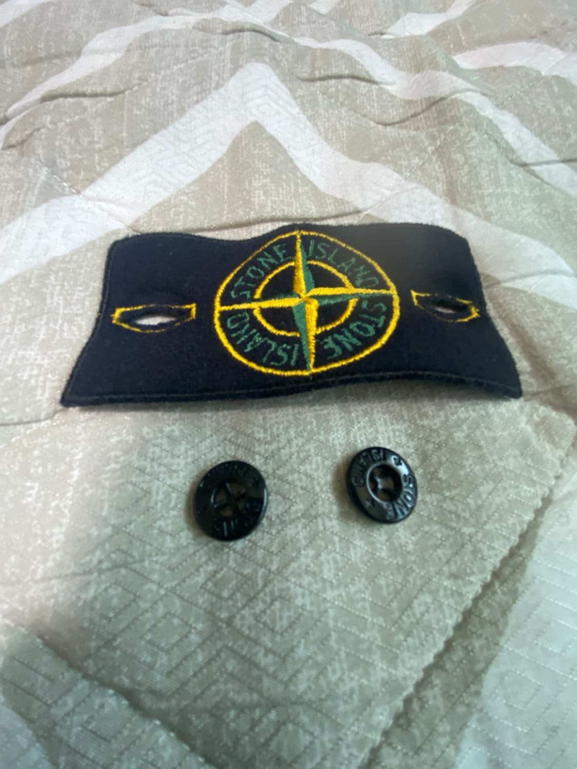 스톤아일랜드 정품 와펜과 단추 2개 셋트 상품이미지2