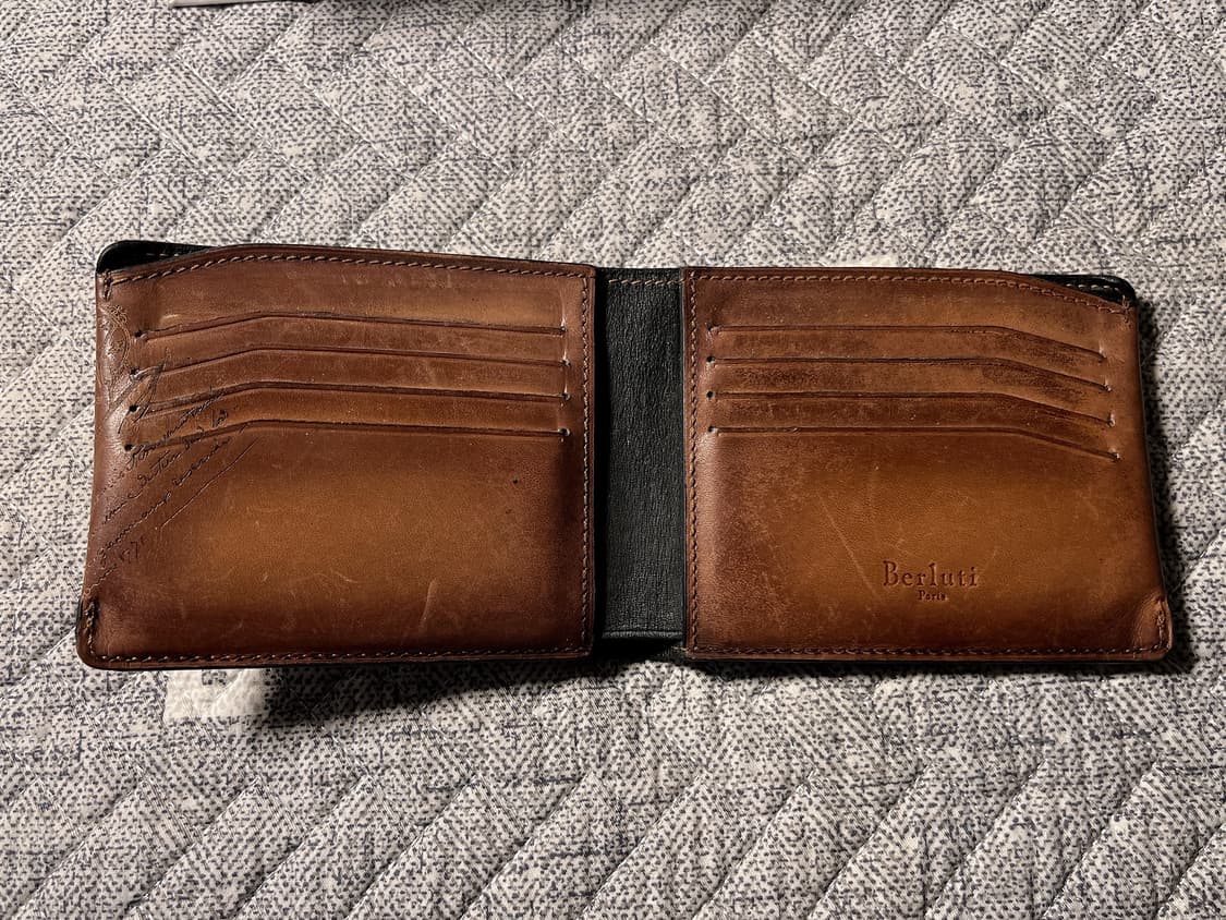 [급처] 벨루티 반지갑 풀구성 상품이미지4