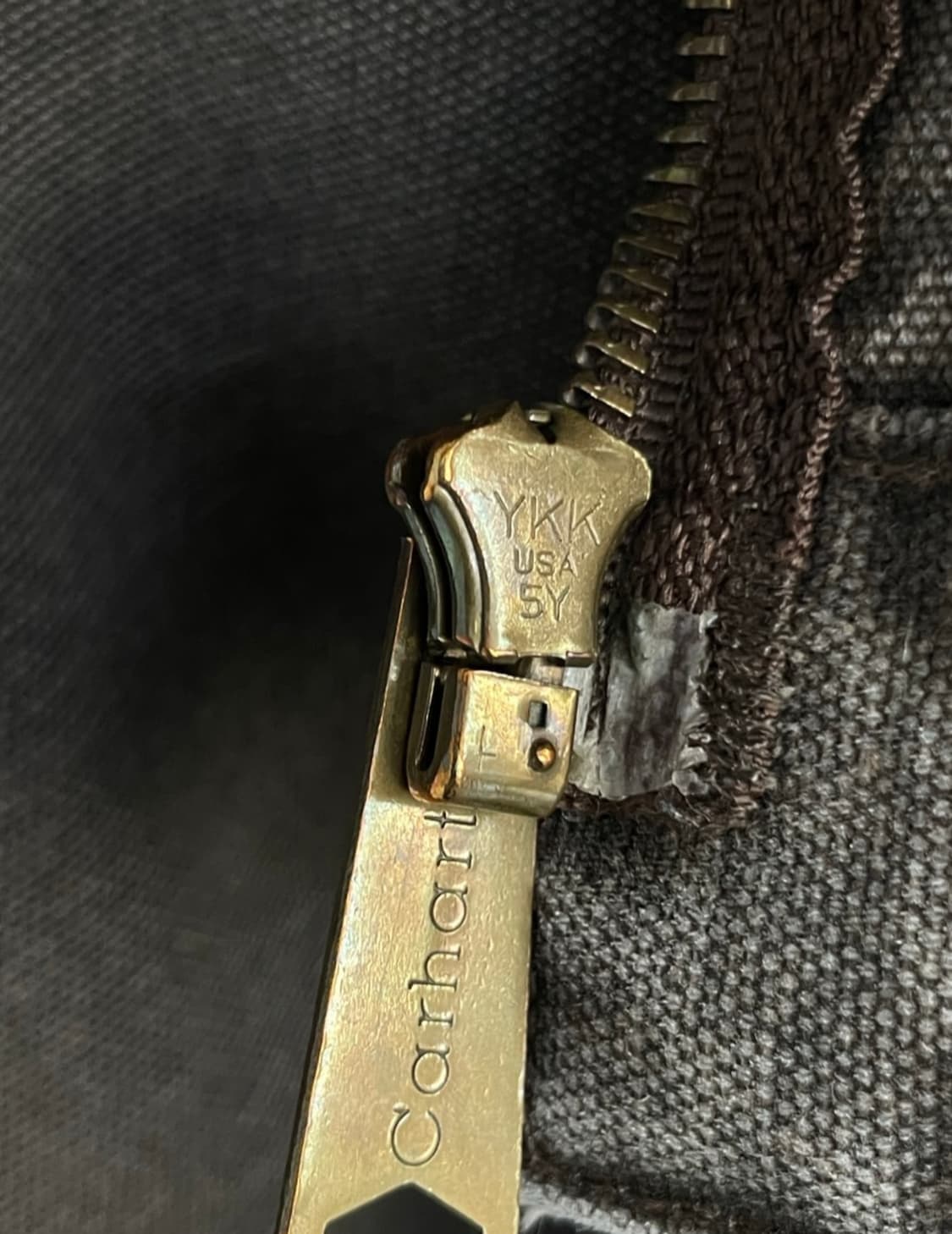 칼하트 디트로이트 자켓 브라운(XL) j97 상품이미지7