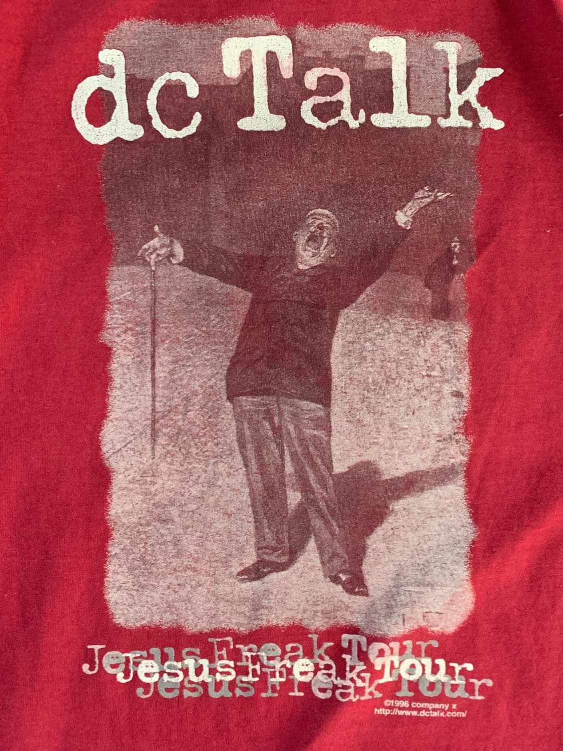 1996 dc Talk Jesus Freak 투어 프로모션 티셔츠 상품이미지5