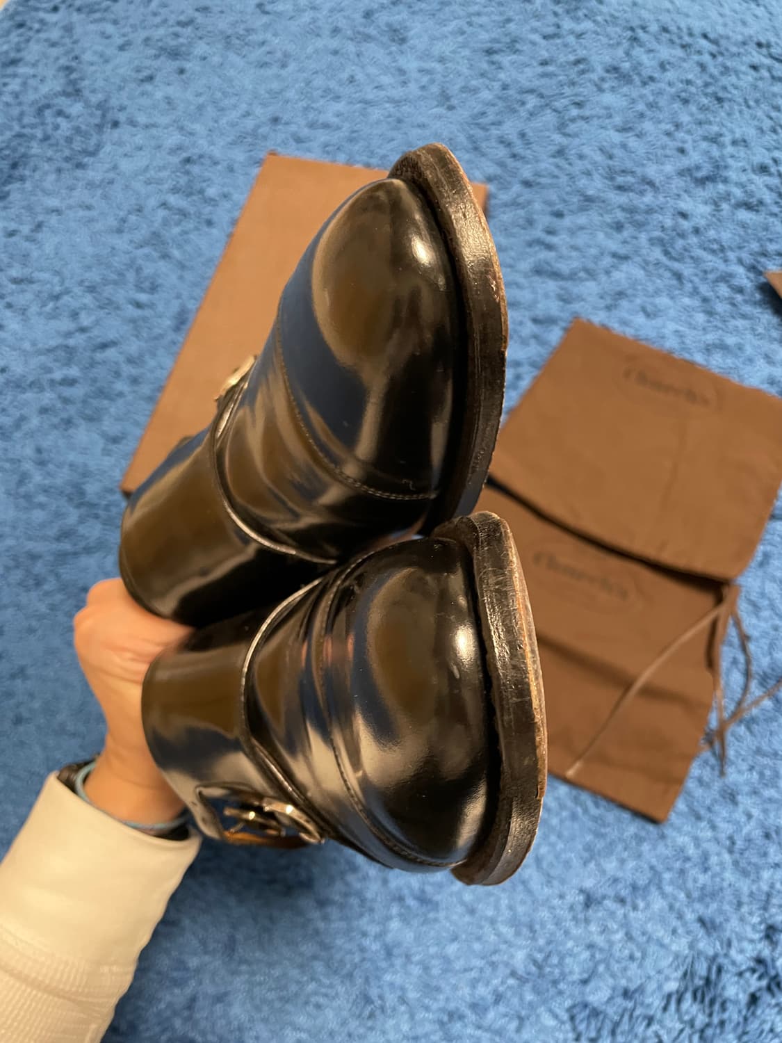 Church's Double Monk Strap Black 상품이미지5