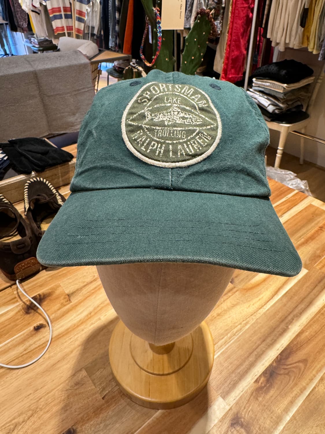 [MADE IN USA] 90's 폴로스포츠 "SPORTSMAN" Cap 상품이미지1