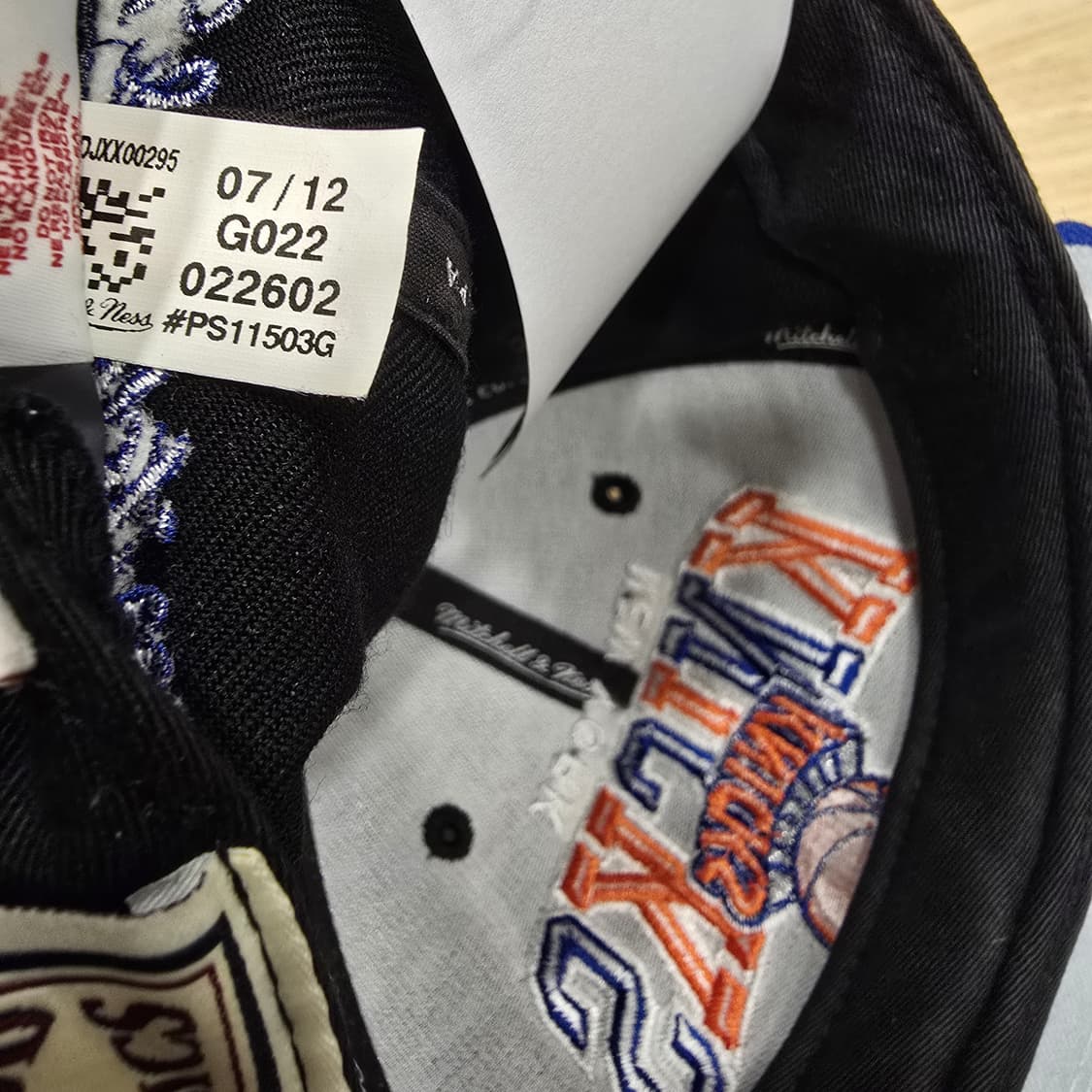 미첼앤네스 HWC NBA 뉴욕 닉스 캡 모자 Mitchell & Ness 상품이미지5