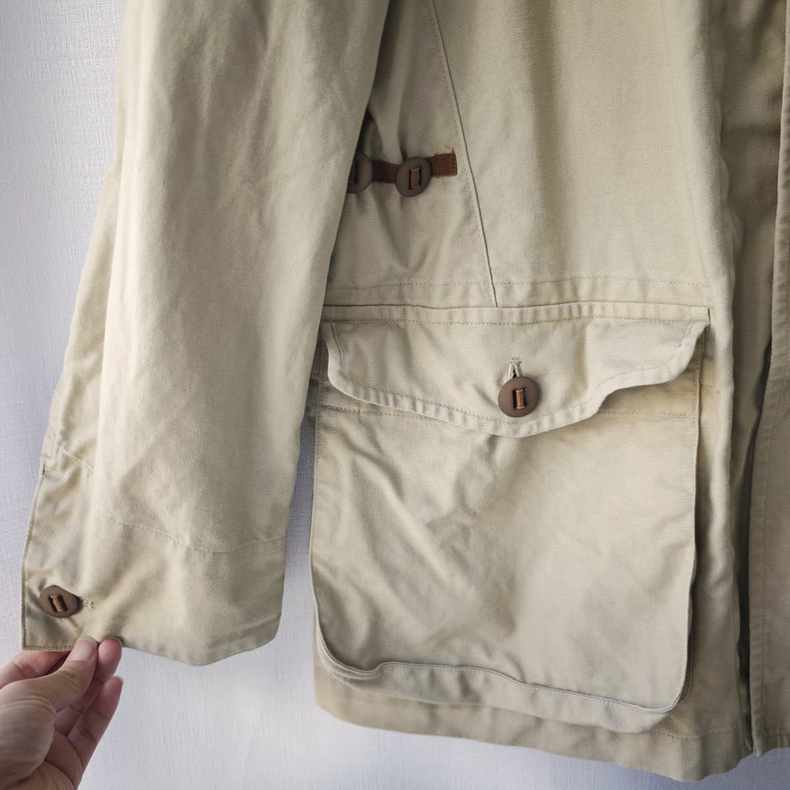 빔즈 Brilla Per il gusto 사파리 자켓 베이지 46사이즈 상품이미지3