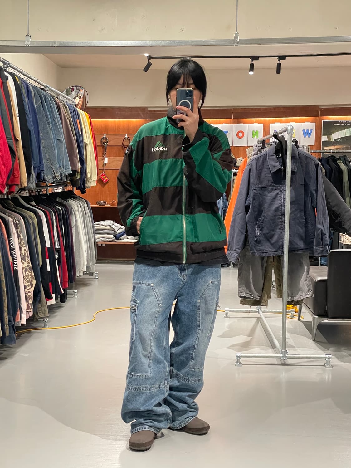 아디다스 이큅먼트 올드스쿨 바람막이 자켓  상품이미지3