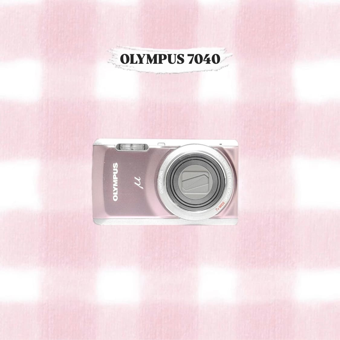 올림푸스 뮤 7040 베이비핑크 빈티지디카 상품이미지1