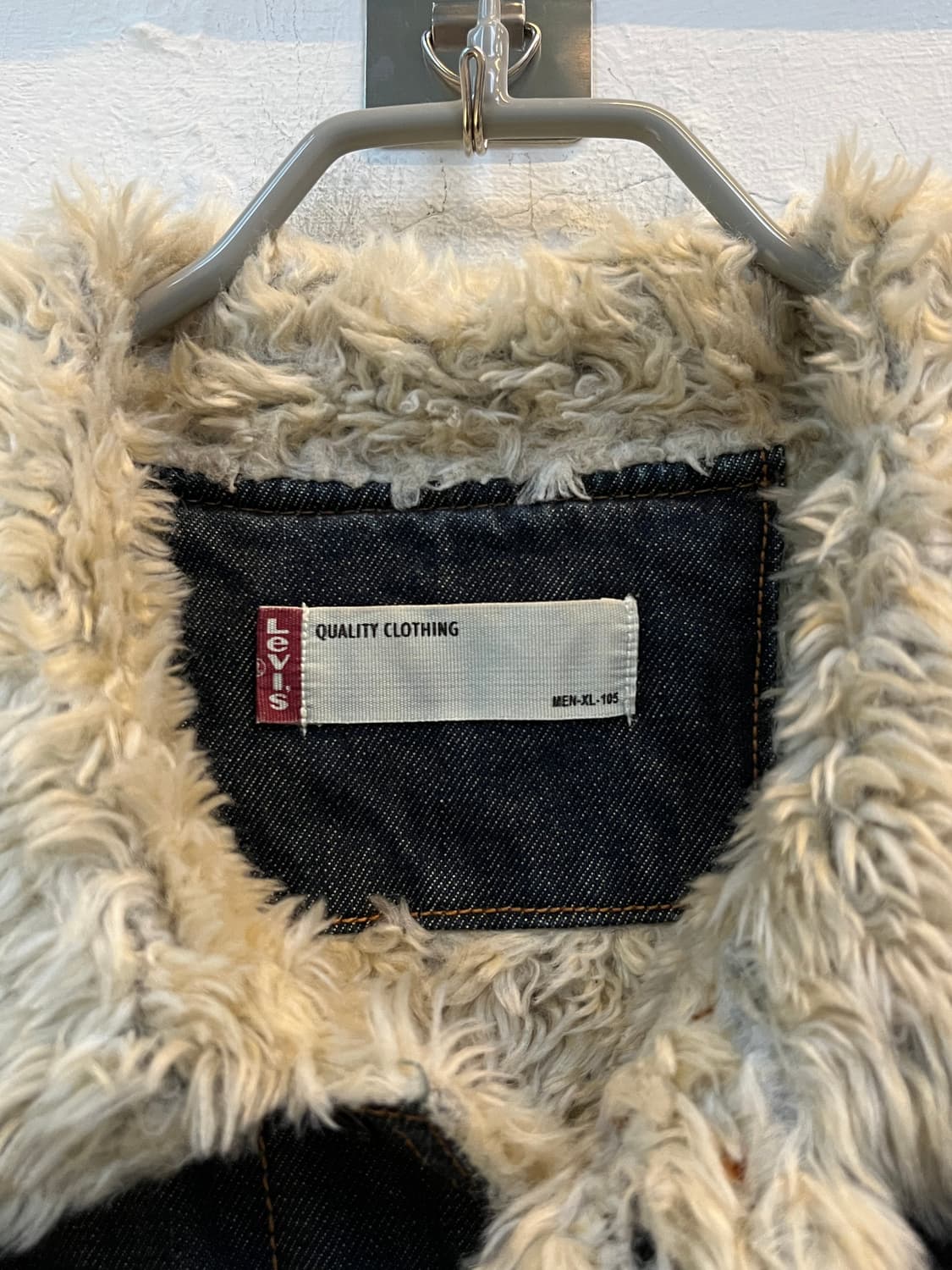 Levis 리바이스 트러커 데님 쉐르파 자켓 XL 상품이미지2