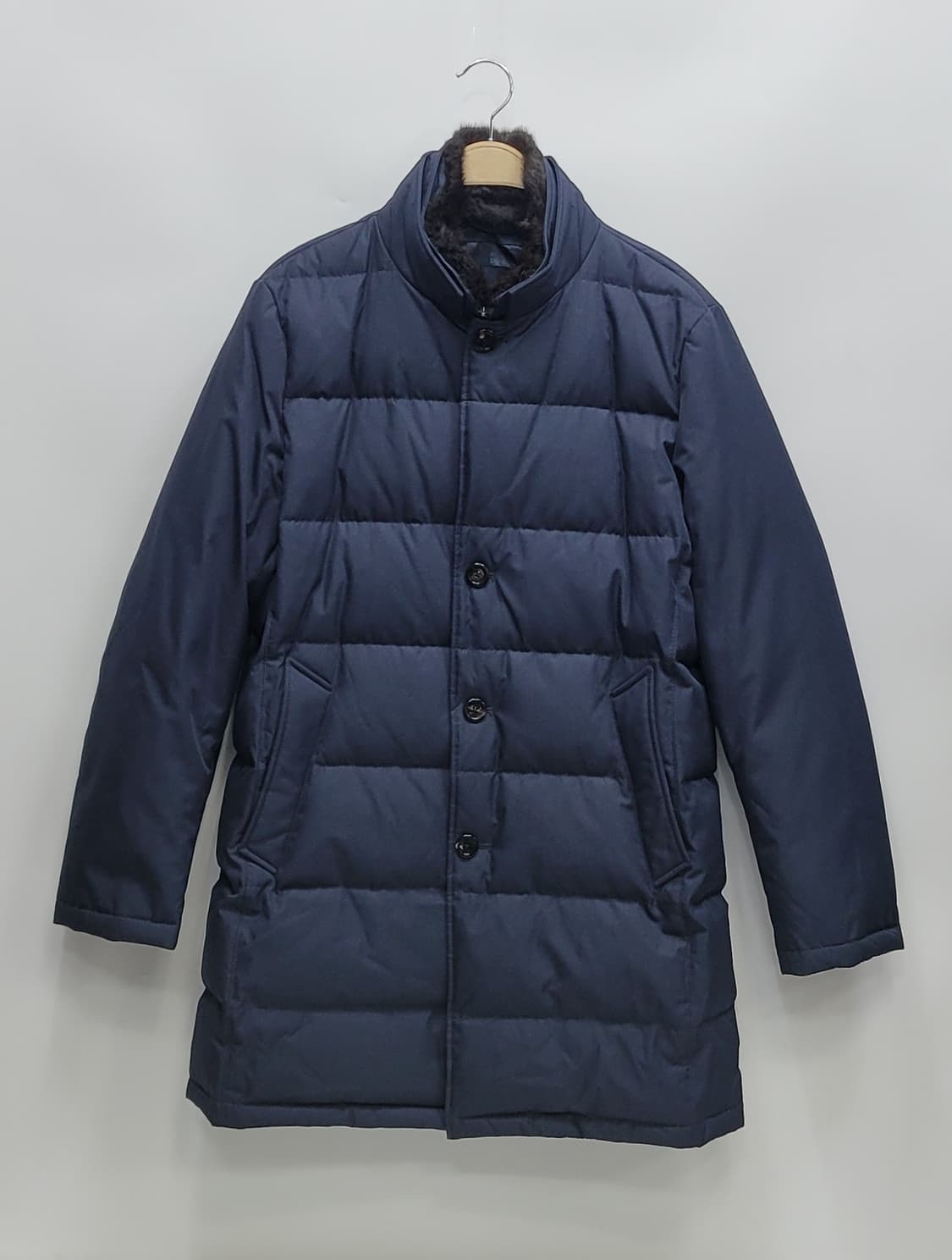 TUXY 턱시 구스 다운 패딩 코트 /  남 100 네이비 상품이미지1