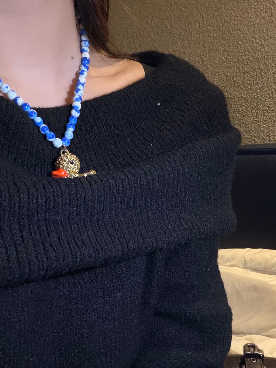 [핸드메이드] 오리 비즈목걸이 상품이미지2