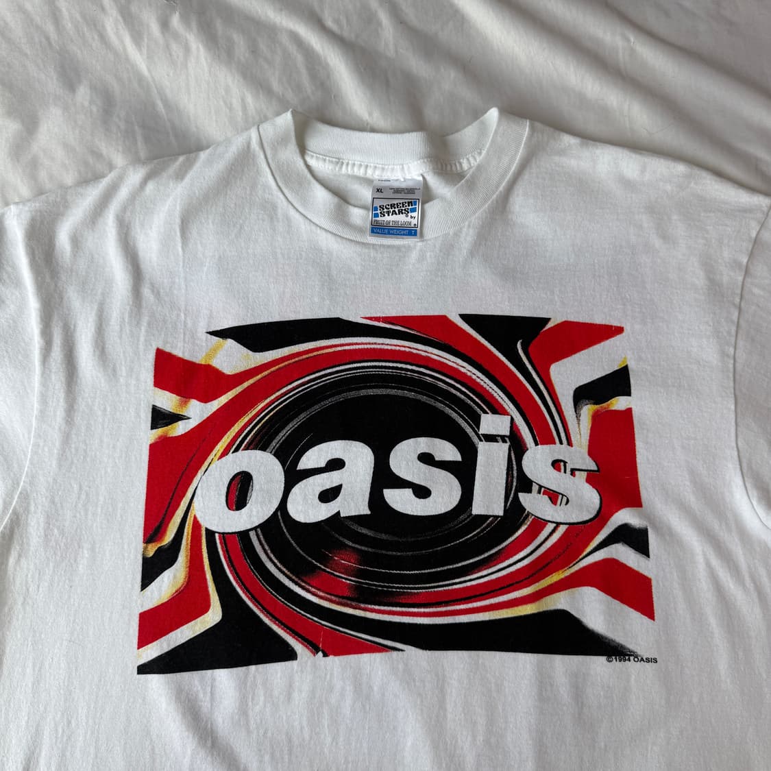 오아시스 94년도 싱글스티치 티셔츠 상품이미지3