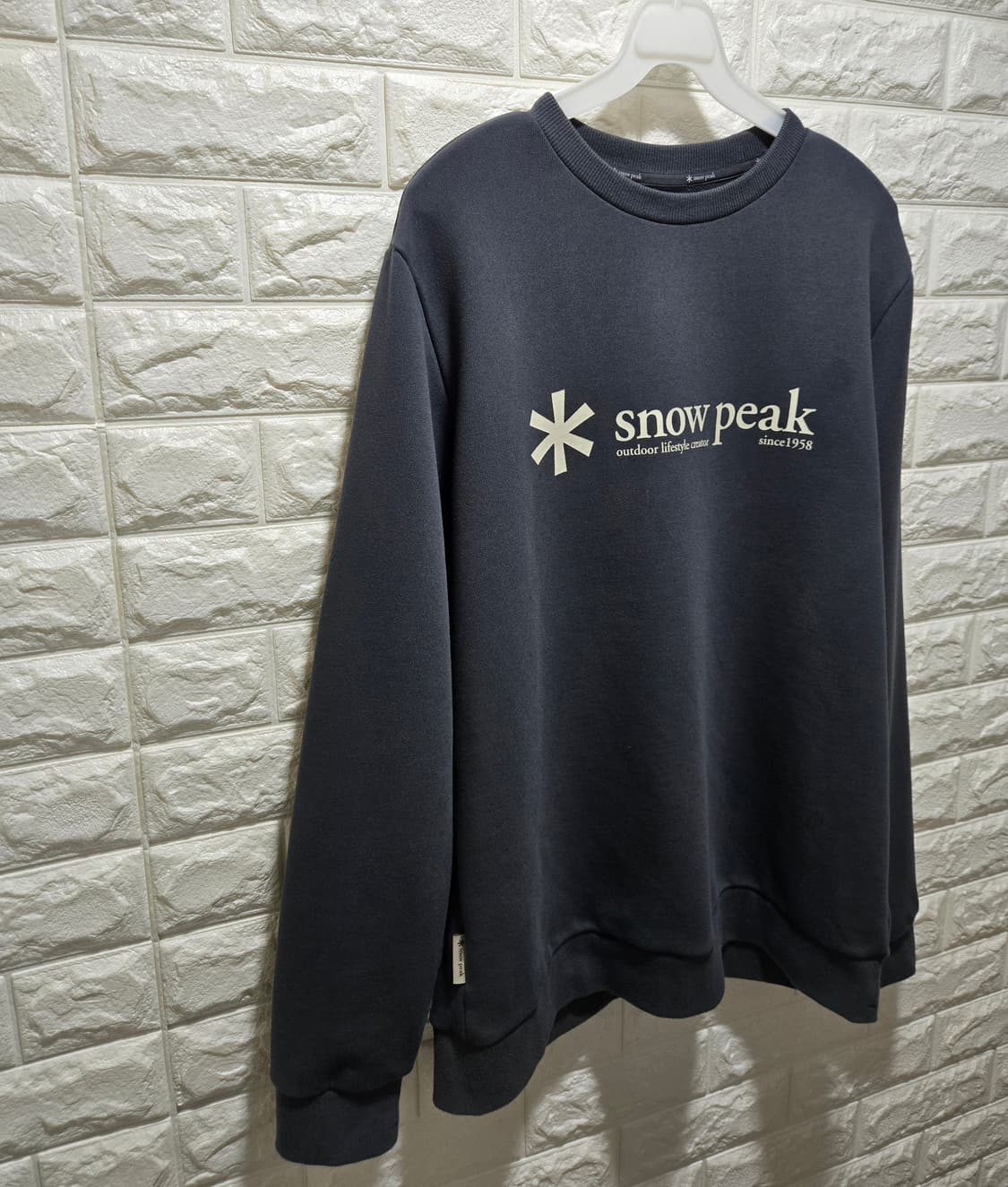 스노우피크 맨투맨 크루넥 스웨트셔츠 105 상품이미지2