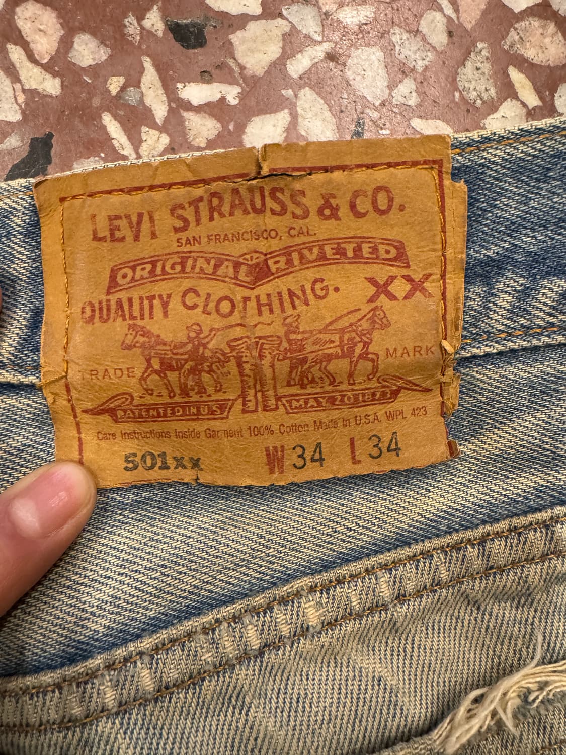 90s 리바이스 501XX (32X31) 상품이미지7