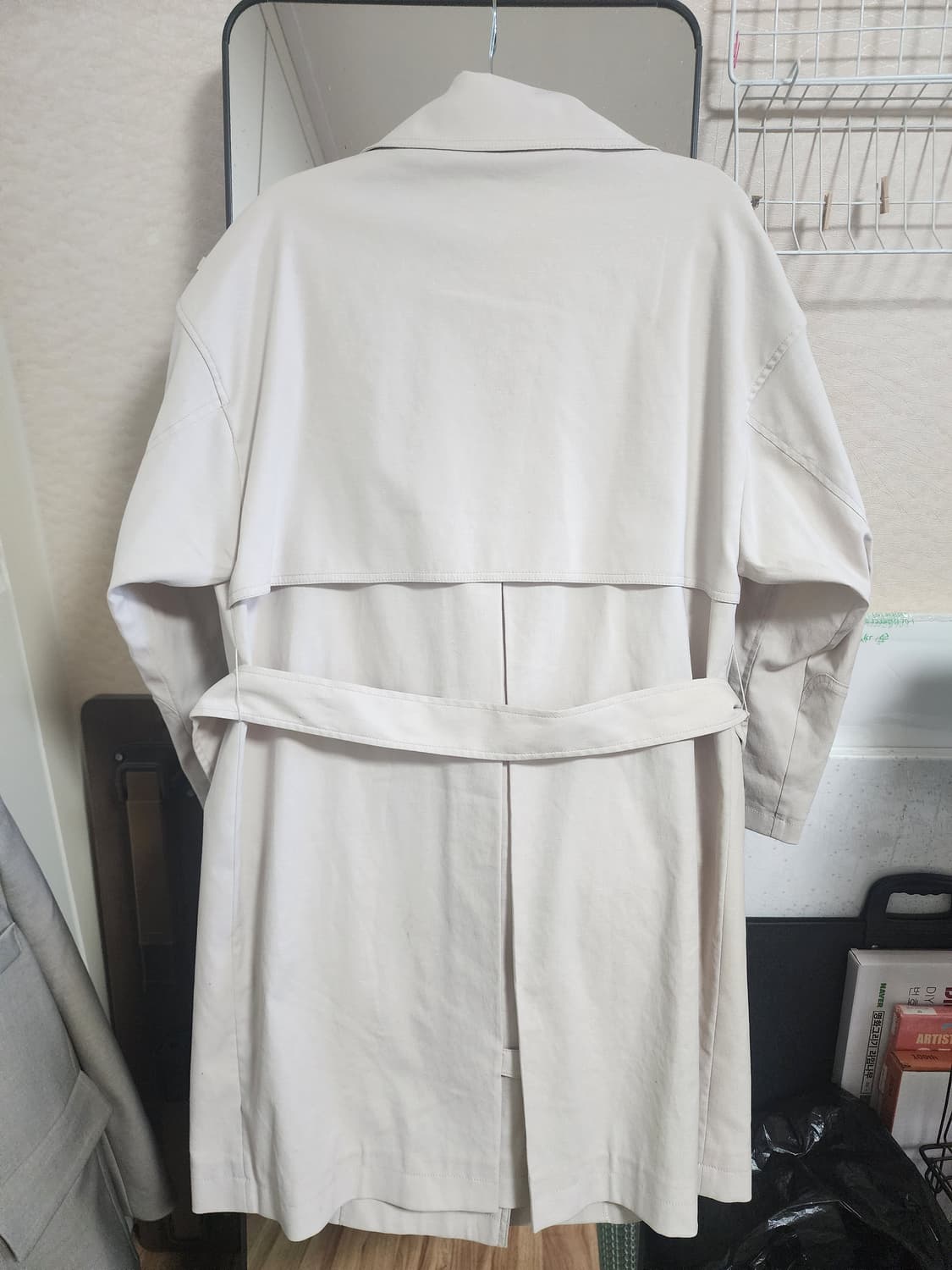 10 꼬르소 꼬모 베이지 트렌치 코트 38 상품이미지5