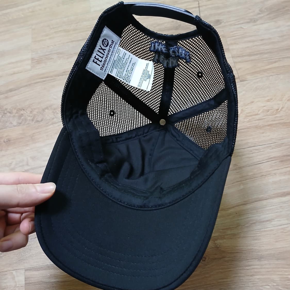 디스이즈네버댓 펠릭스 콜라보 매쉬캡 모자 볼캡 상품이미지5