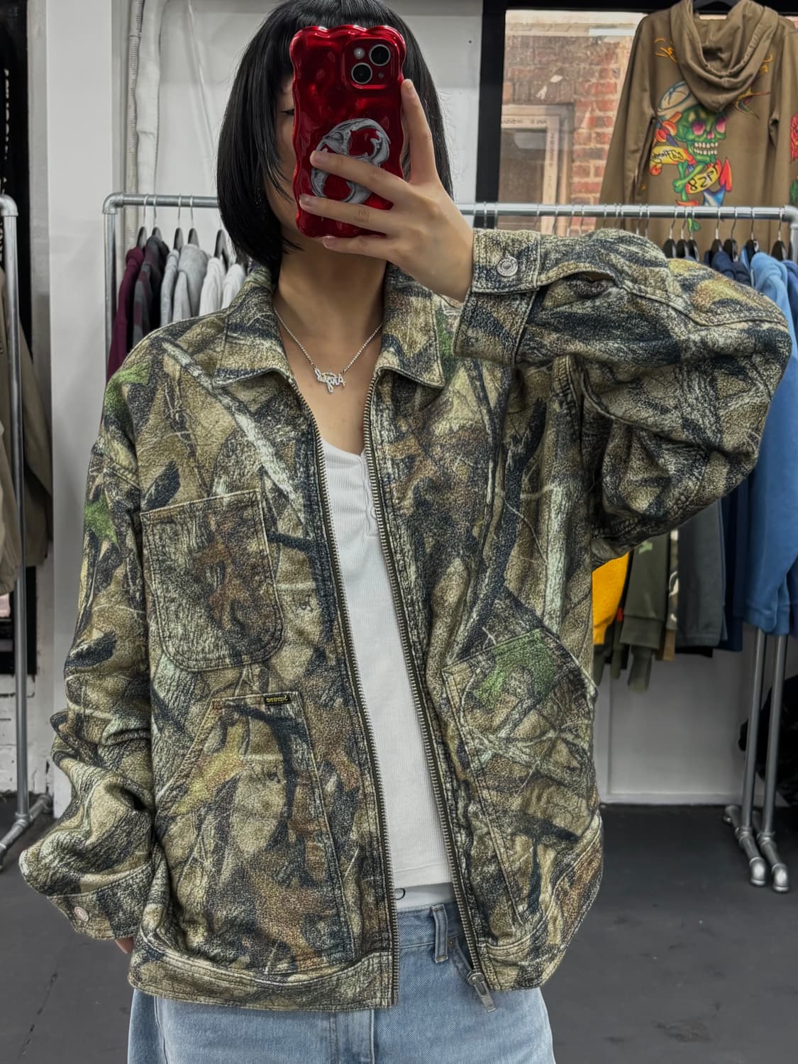 슈프림 23FW 몰스킨 리얼트리 워크자켓 상품이미지2