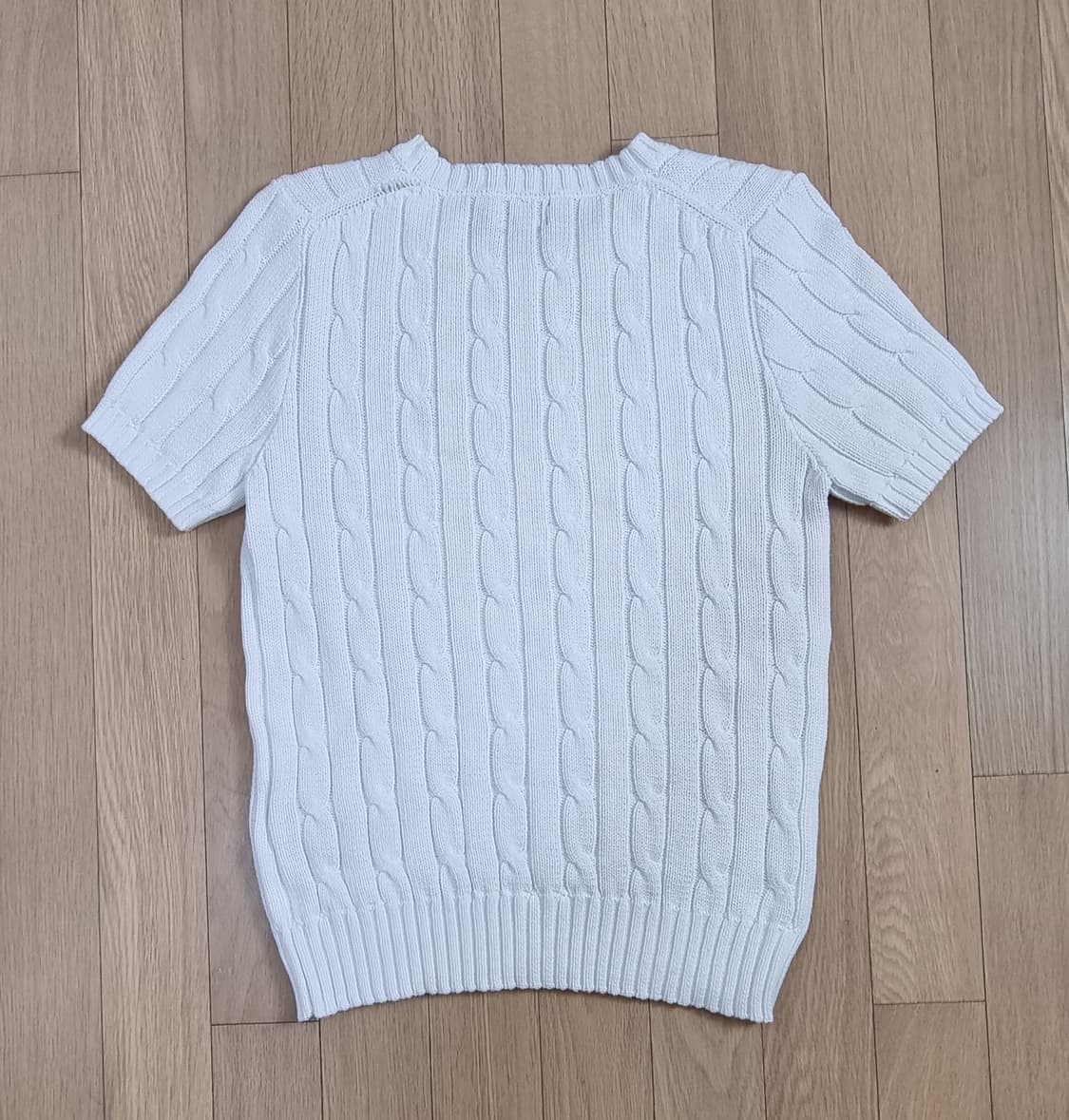 폴로랄프로렌 케이블니트 반팔 L _ 여성 상품이미지6