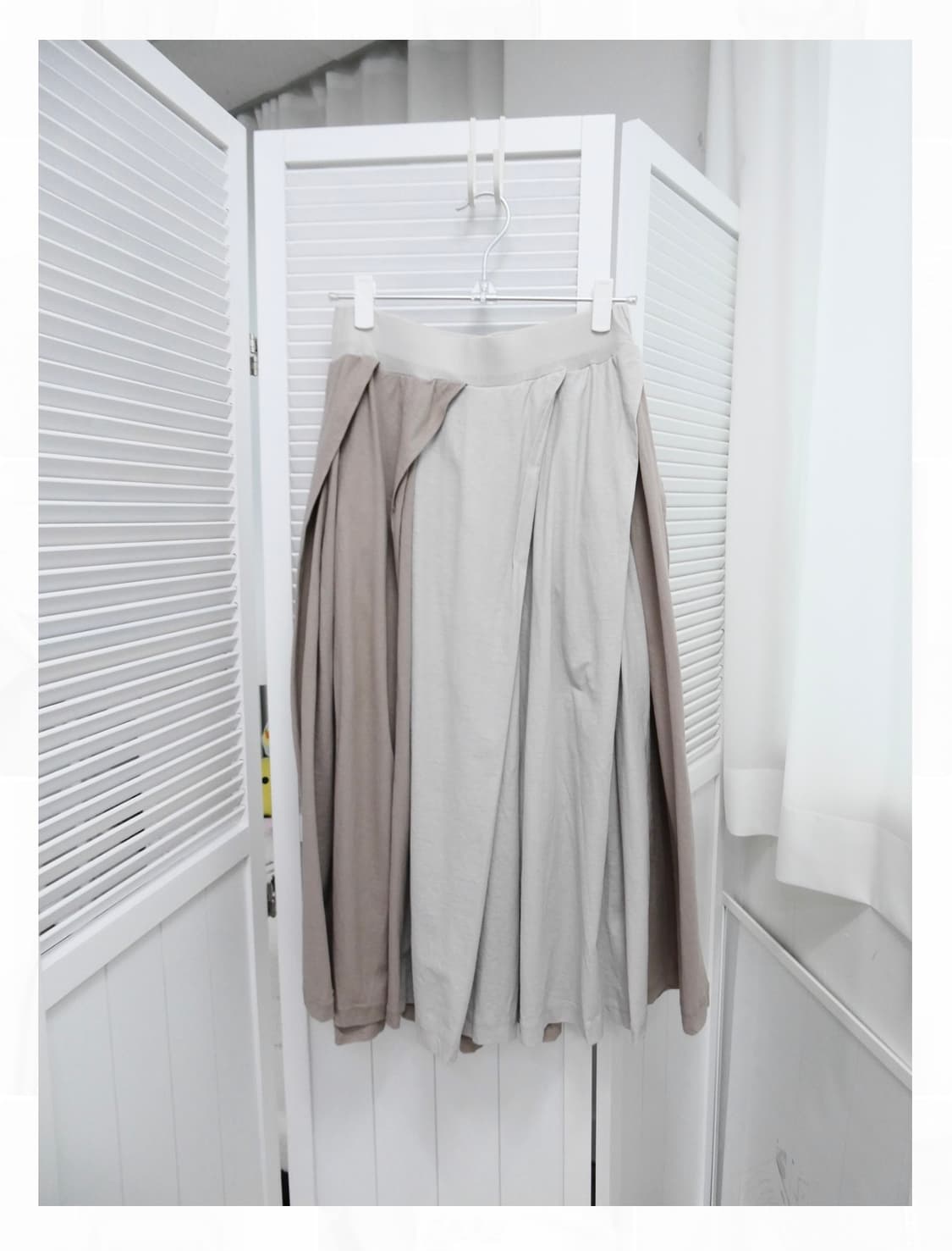 메르시보꾸 게더 스커트 상품이미지1