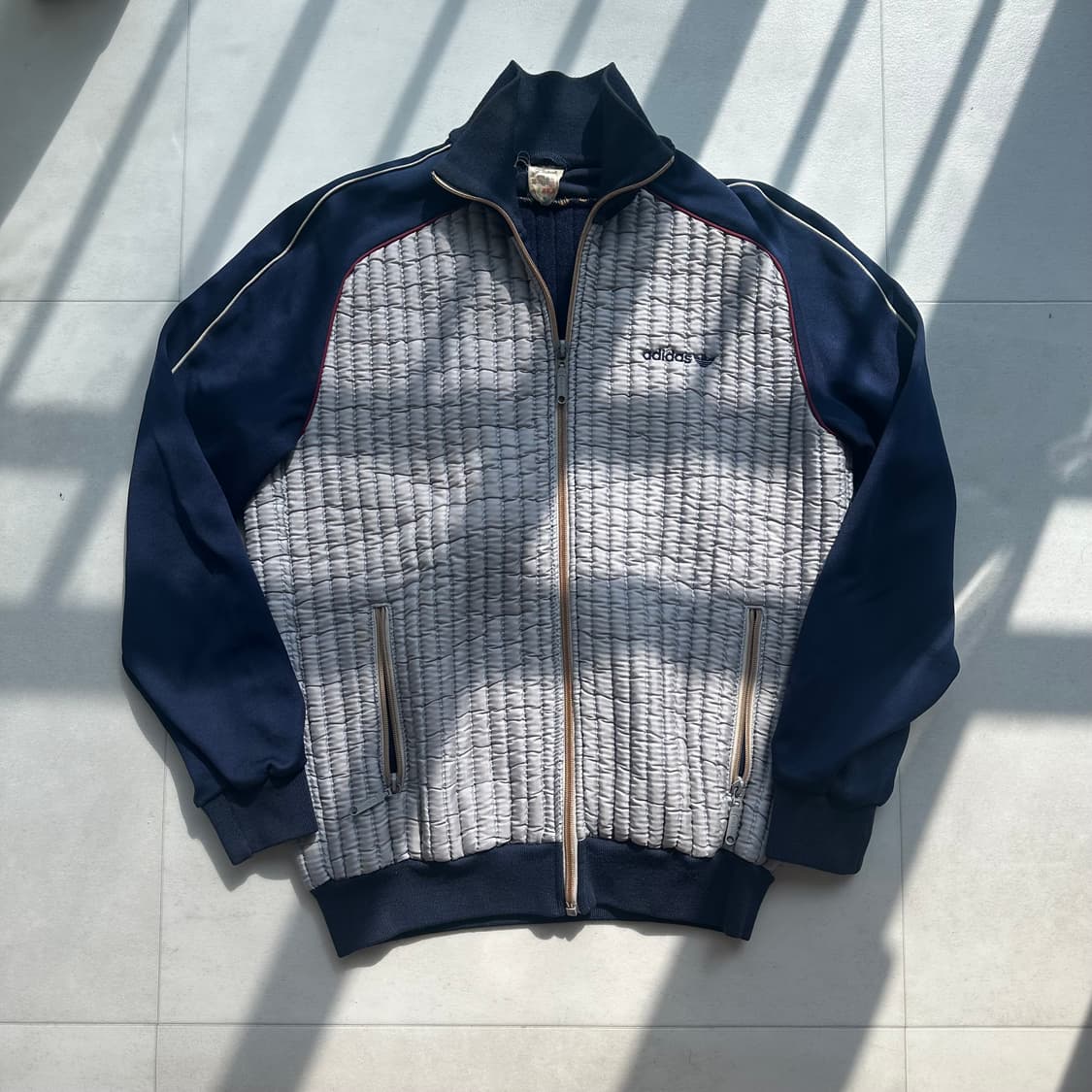 80’s 아디다스 옵티집업 퀼티드 트랙탑 상품이미지7